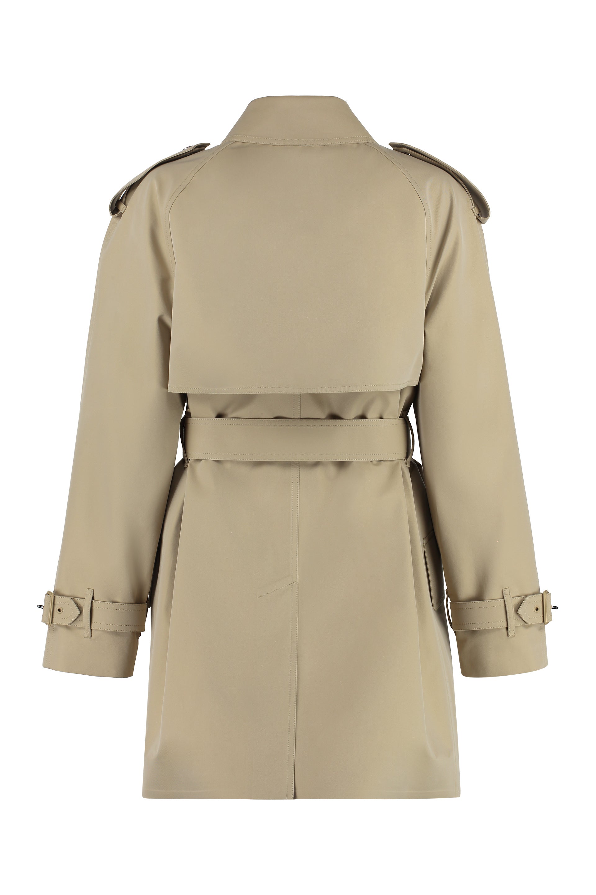 Gabardine trench coat