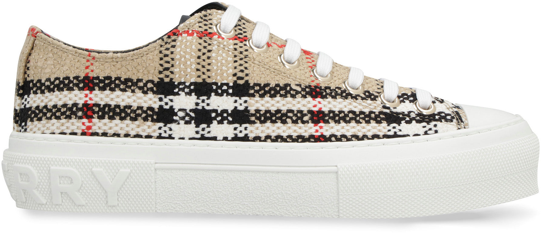 Fabric low-top sneakers