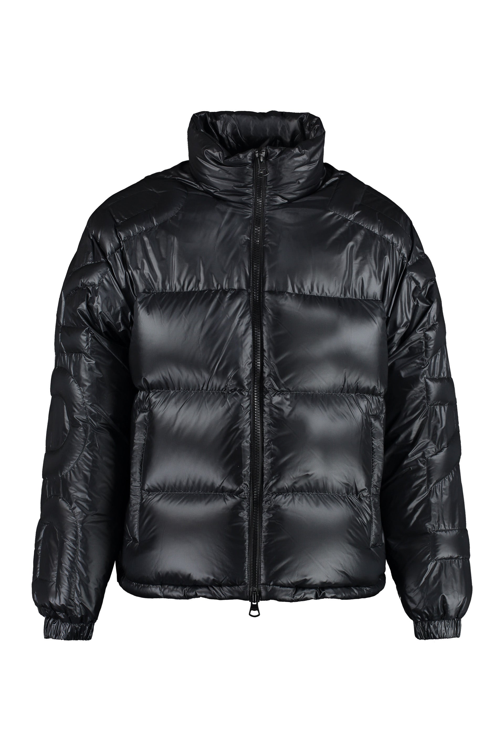 Full-zip down jacket