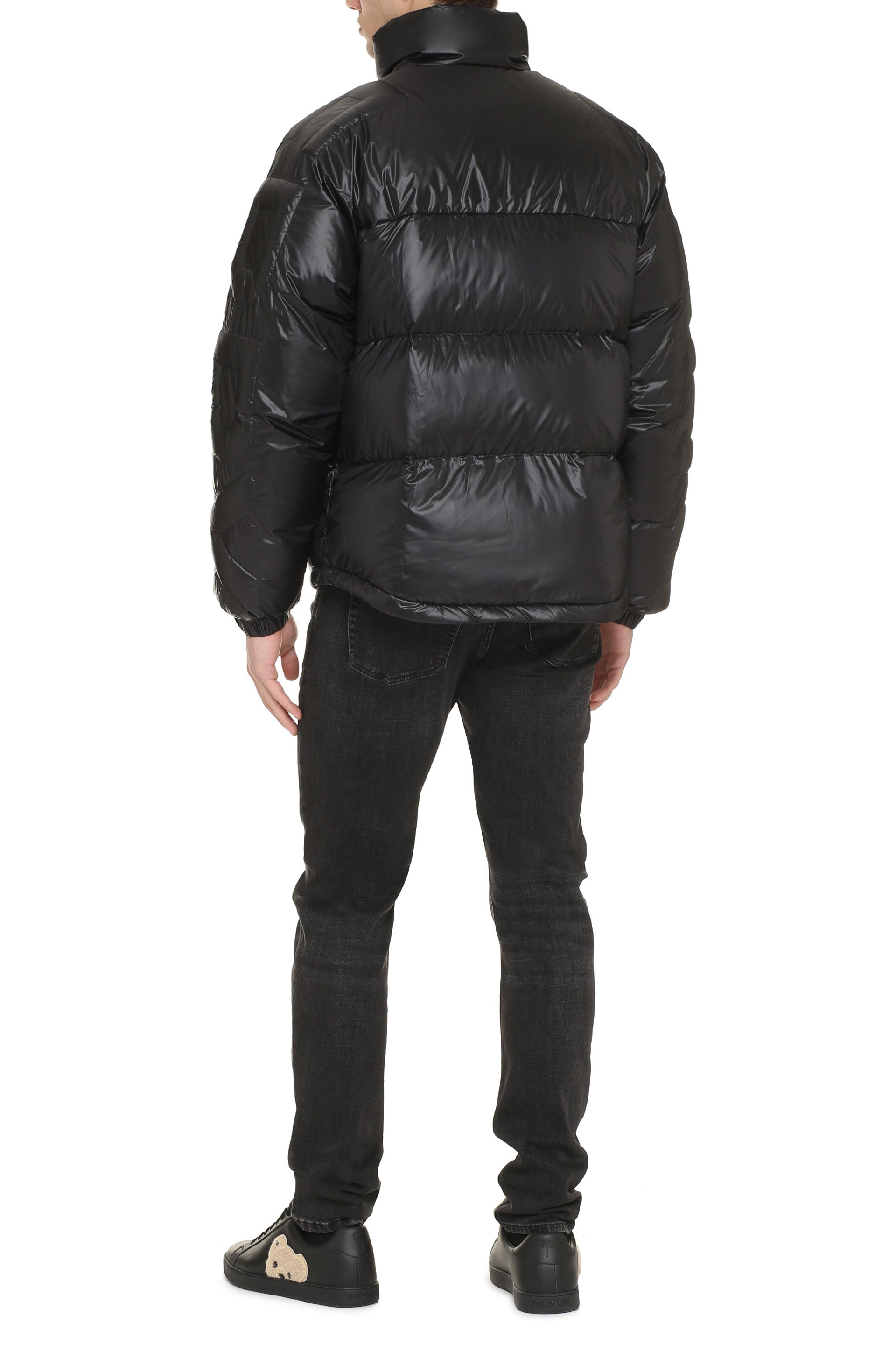 Full-zip down jacket