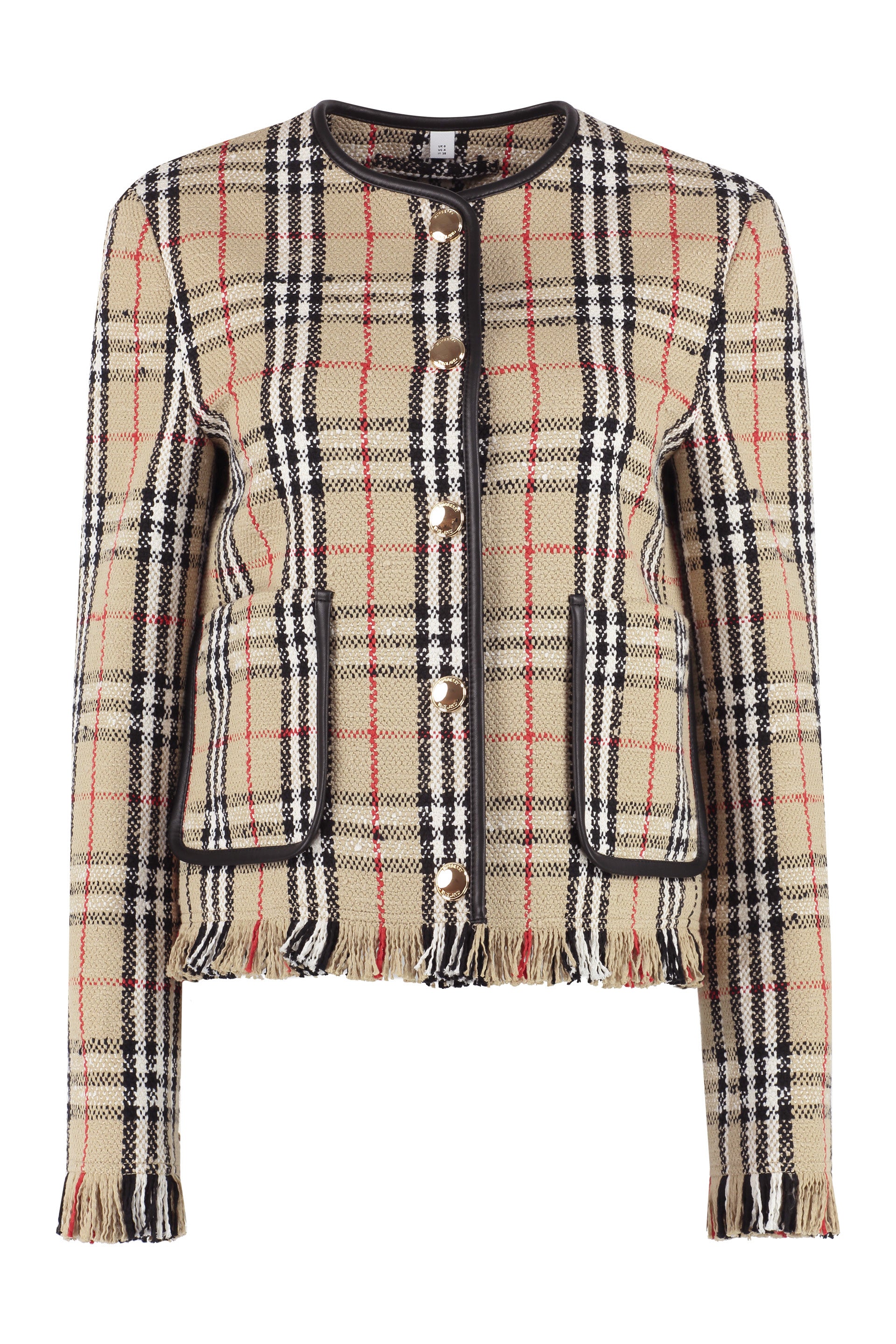 Checked jacket