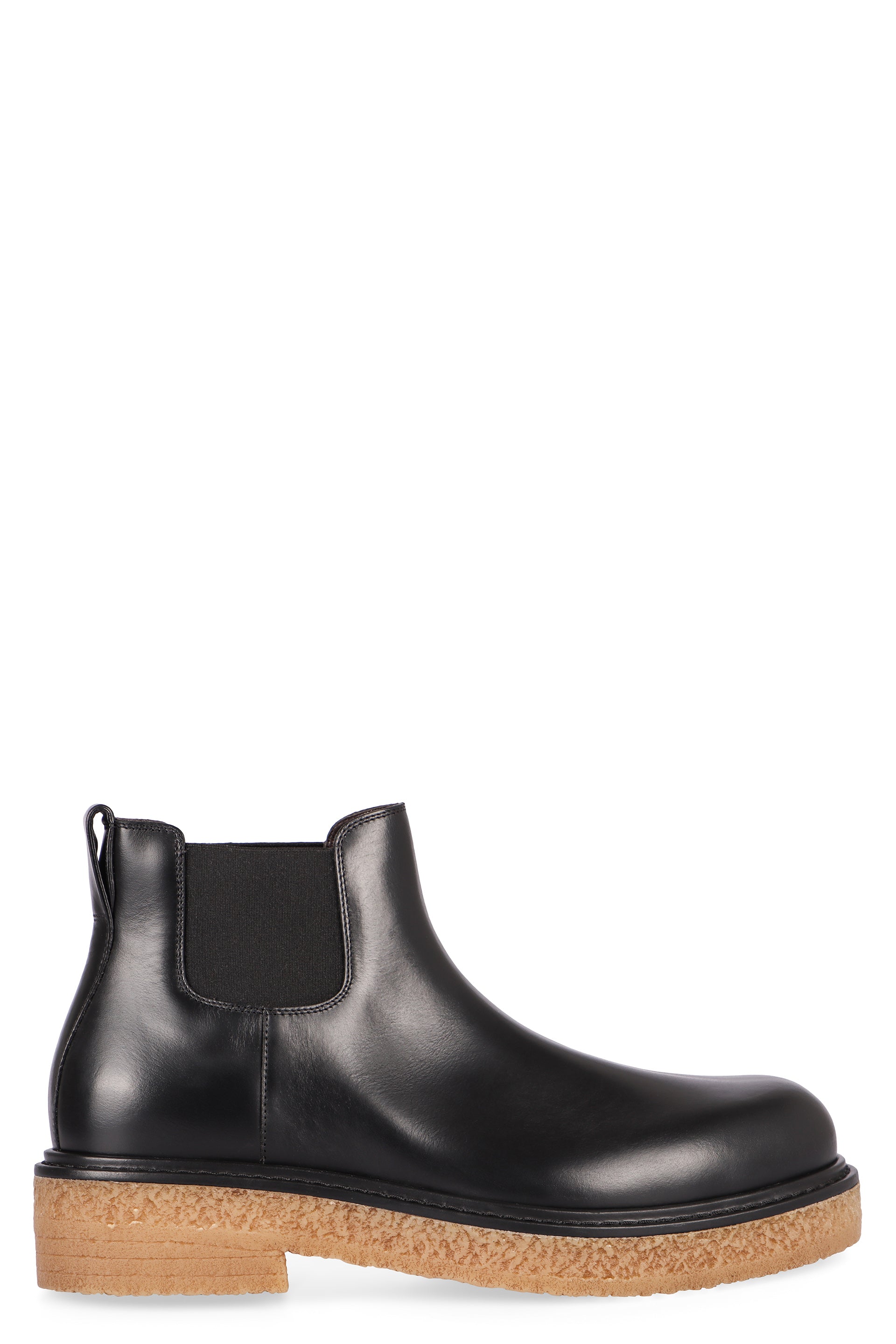 Haddock leather Chelsea boots