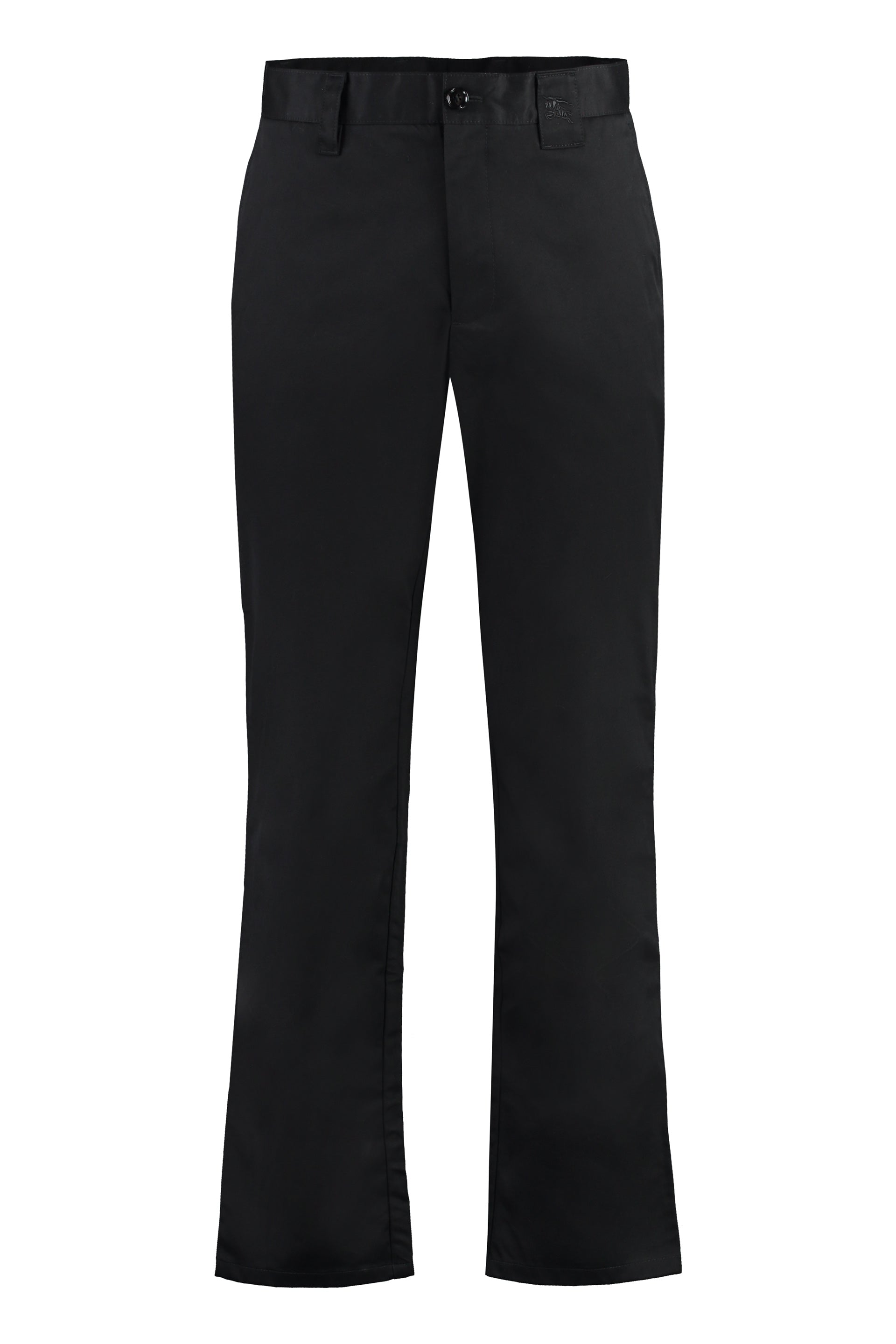 Stretch cotton cargo trousers