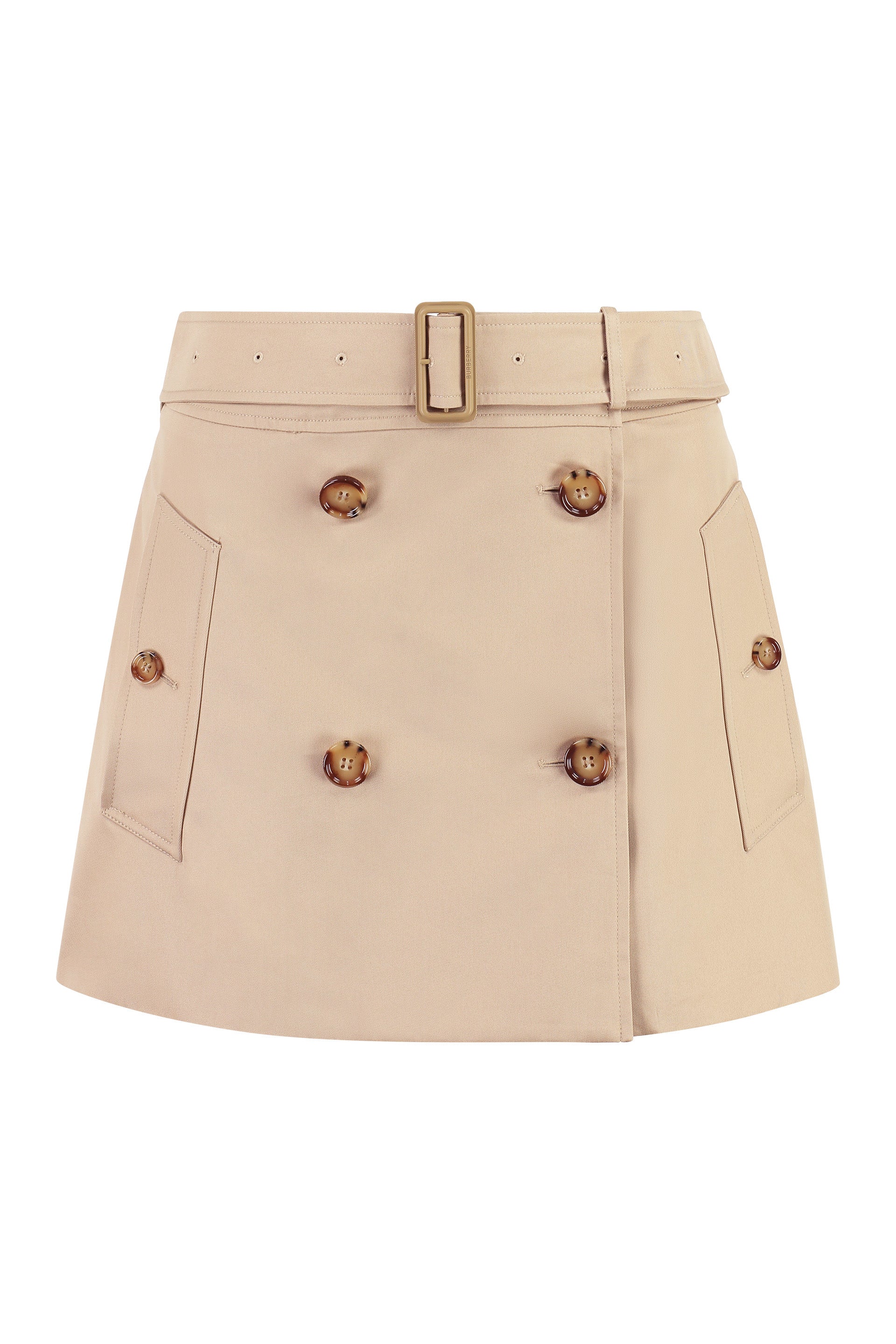 Cotton mini-skirt