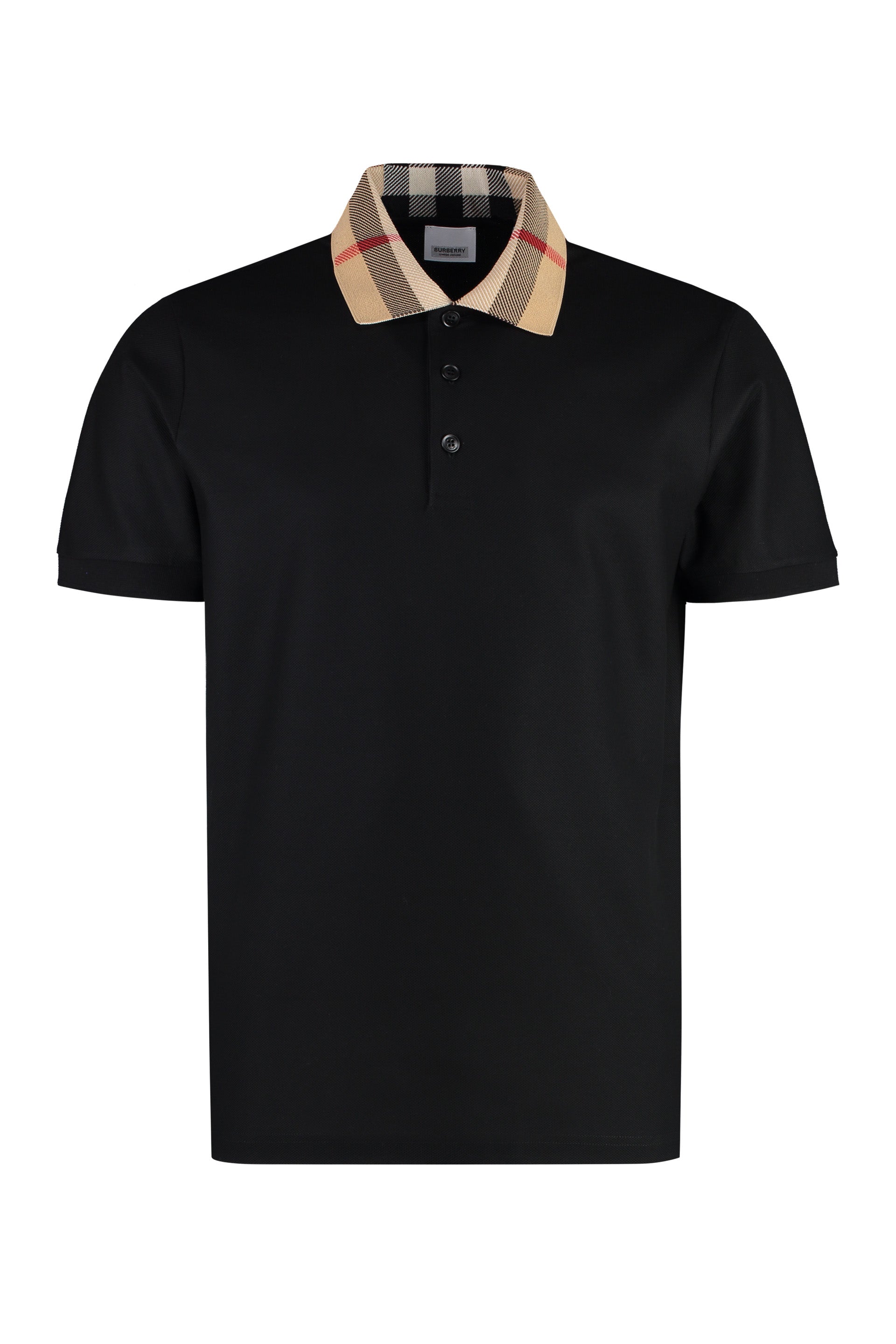 Cotton piqué polo shirt