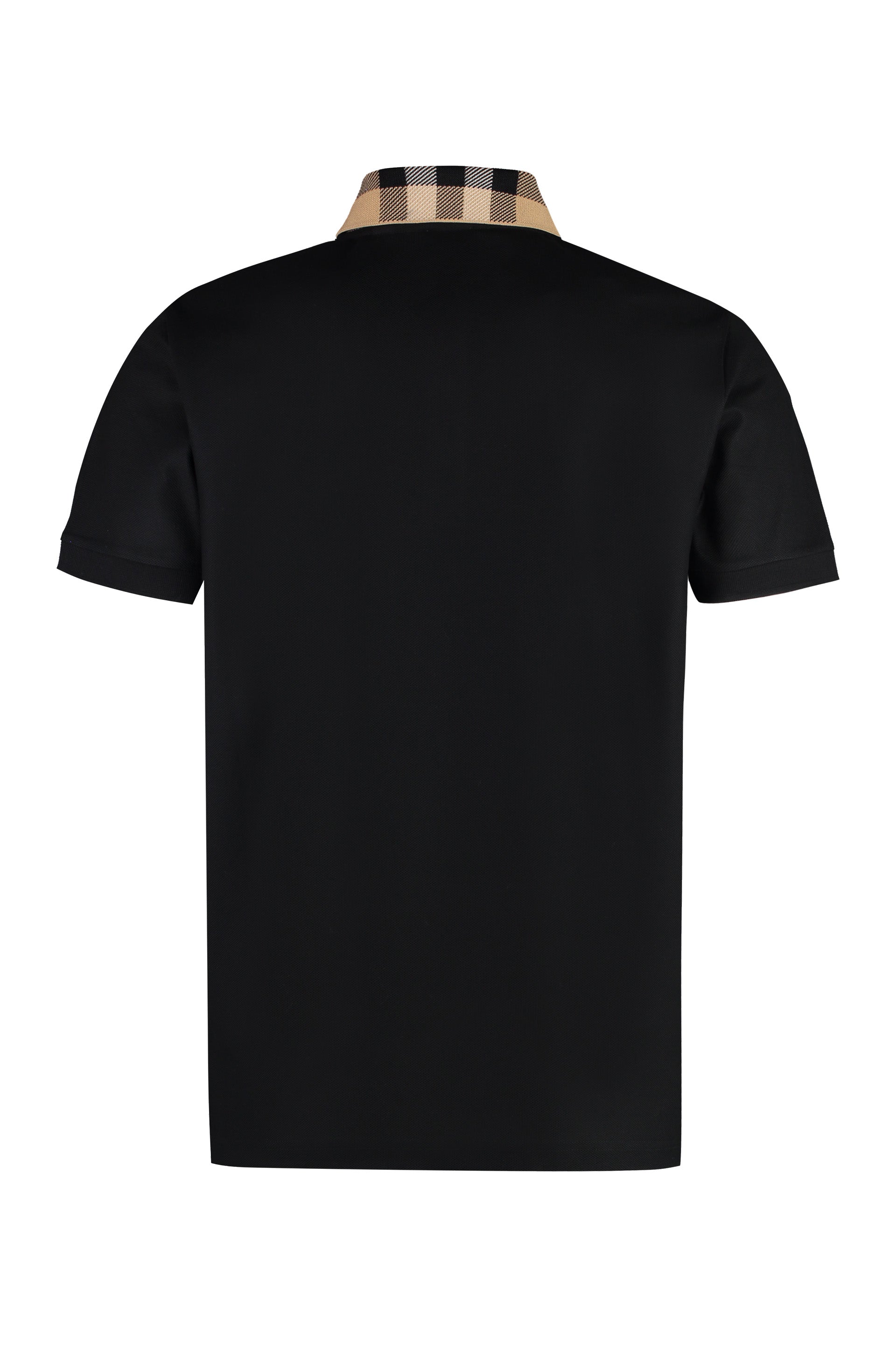 Cotton piqué polo shirt