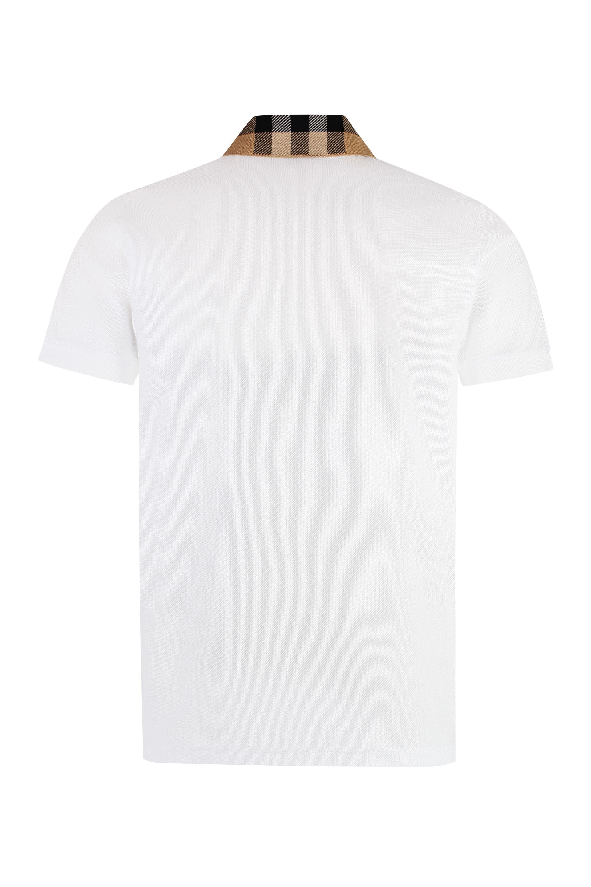 Cotton piqué polo shirt