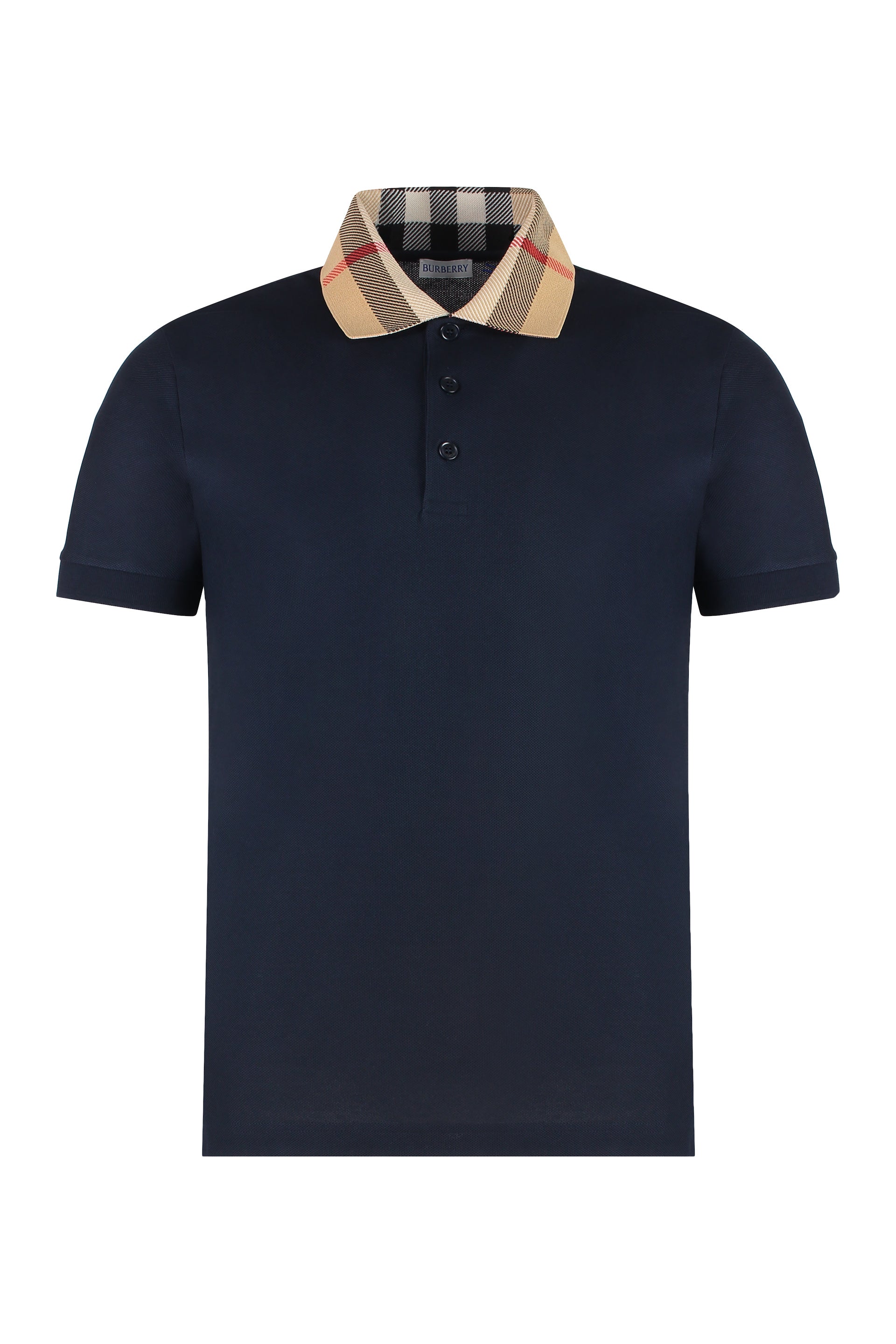 Cotton-piqué polo shirt