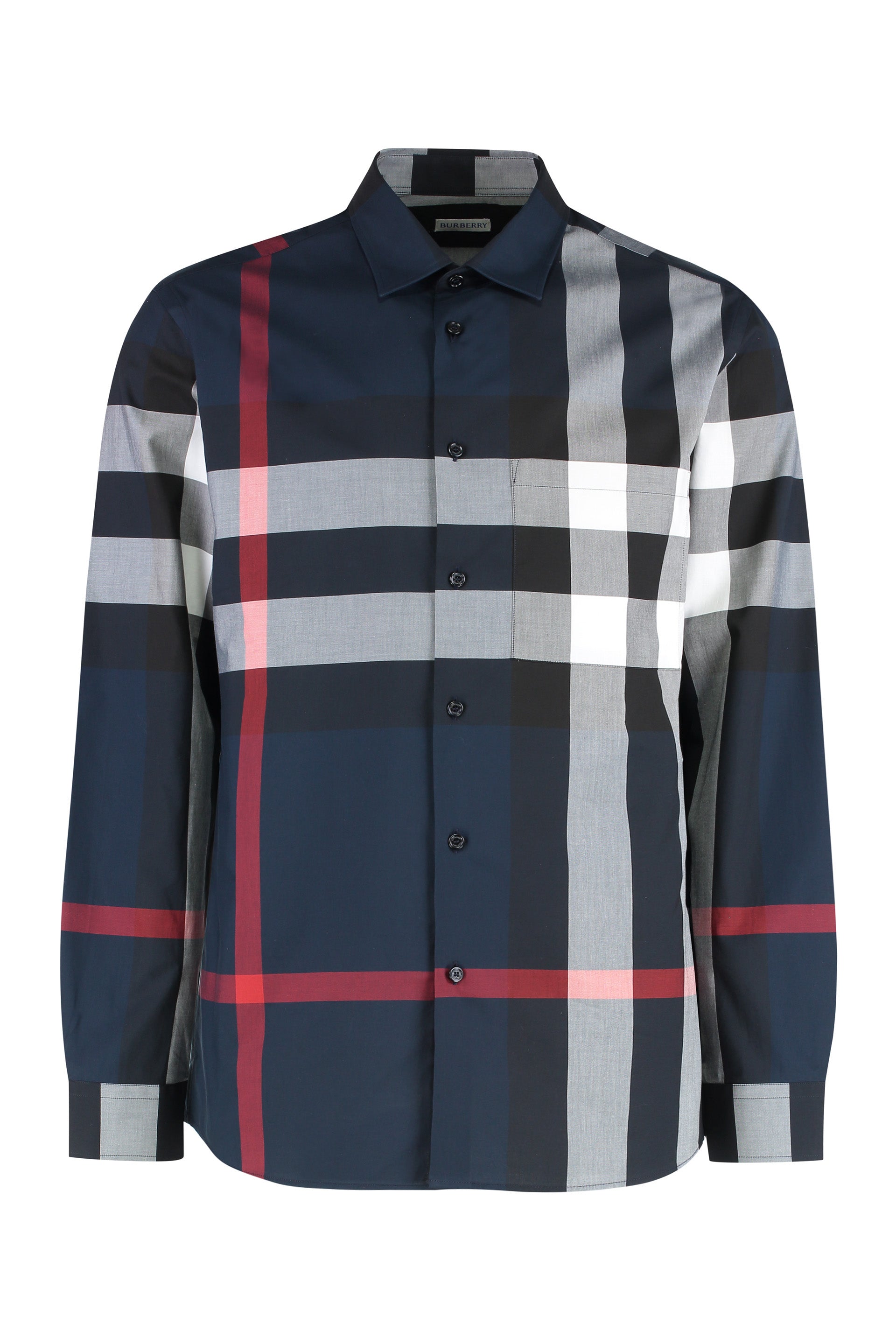 Checked cotton shirt