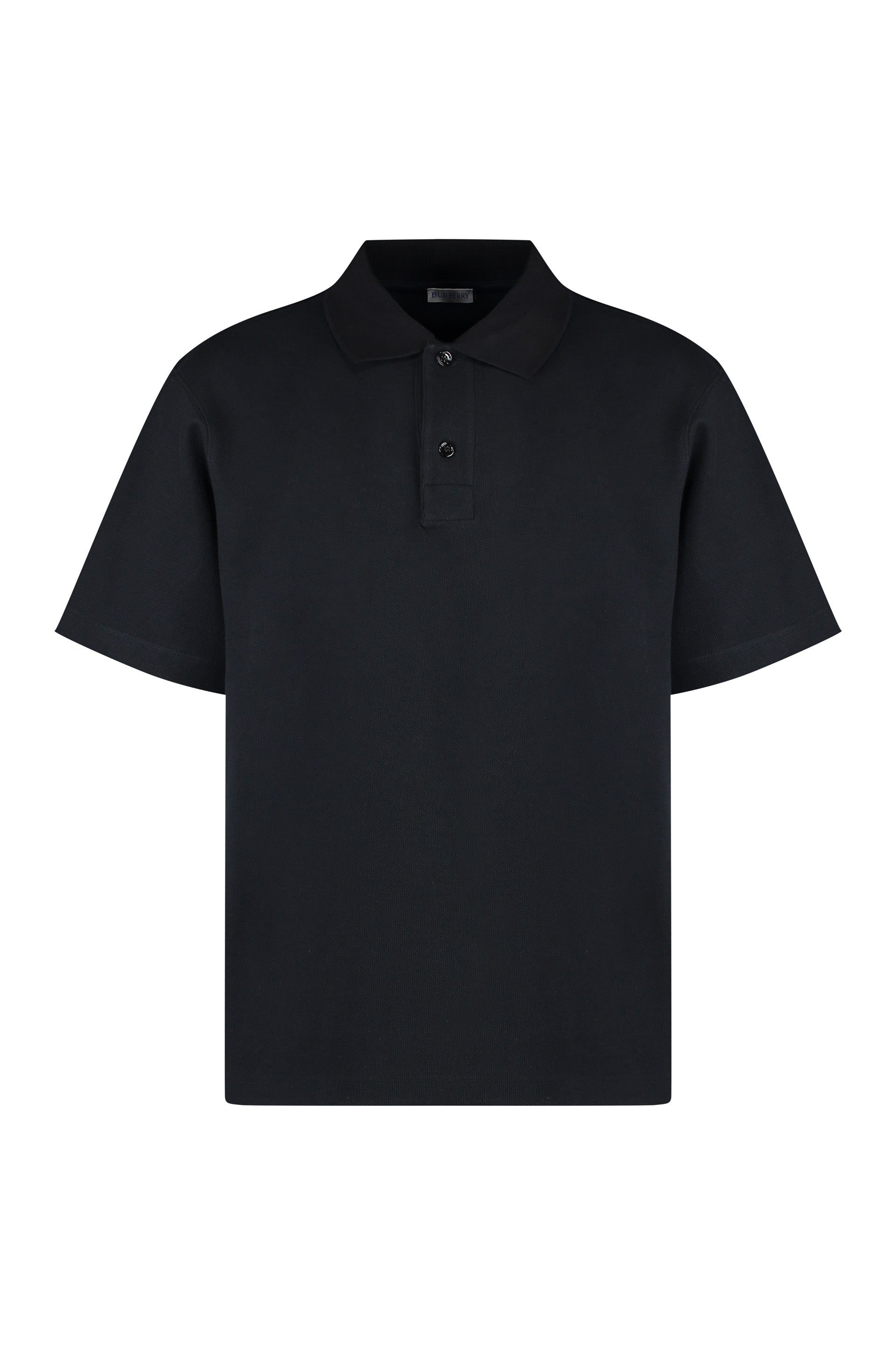 Cotton-piqué polo shirt