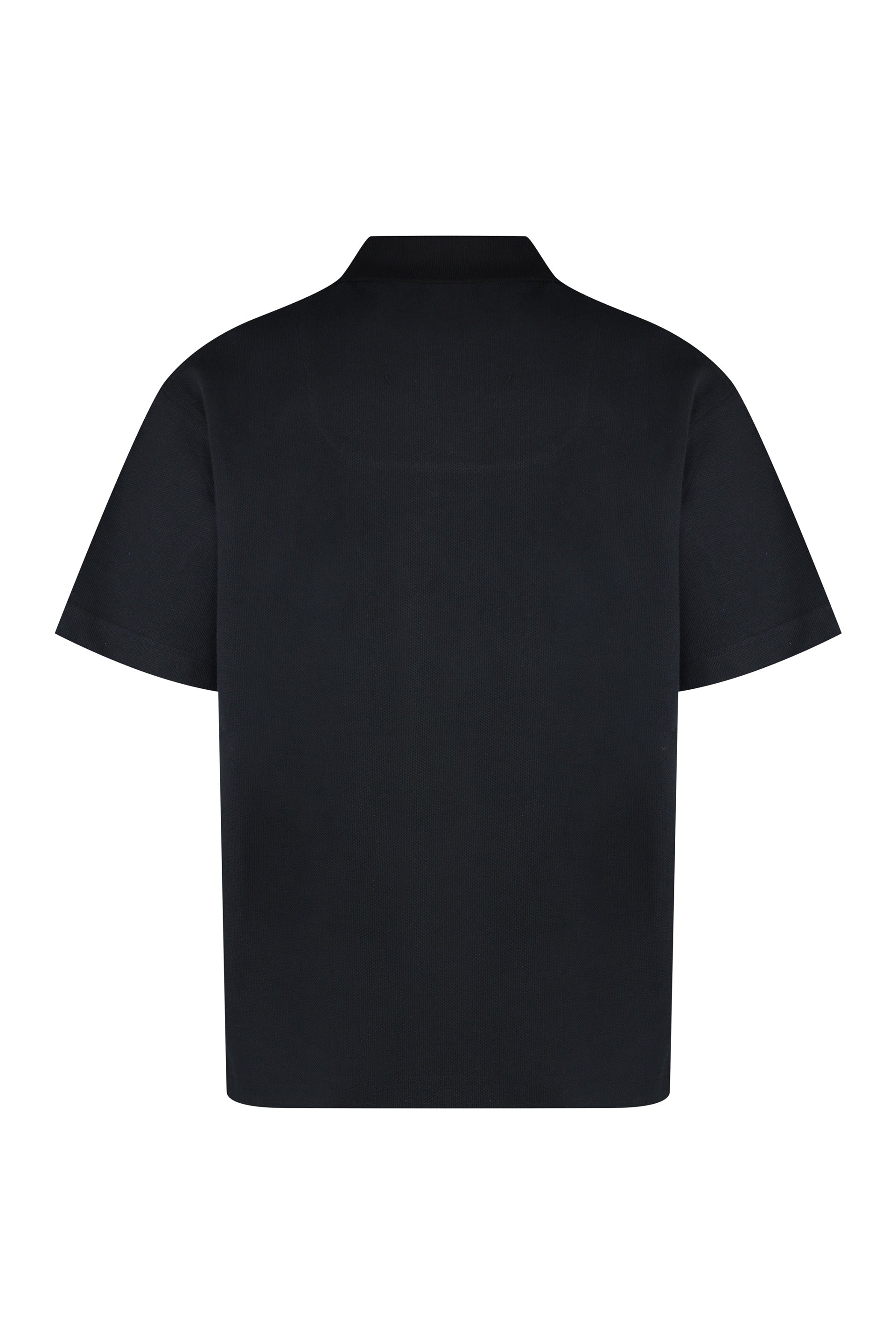 Cotton-piqué polo shirt