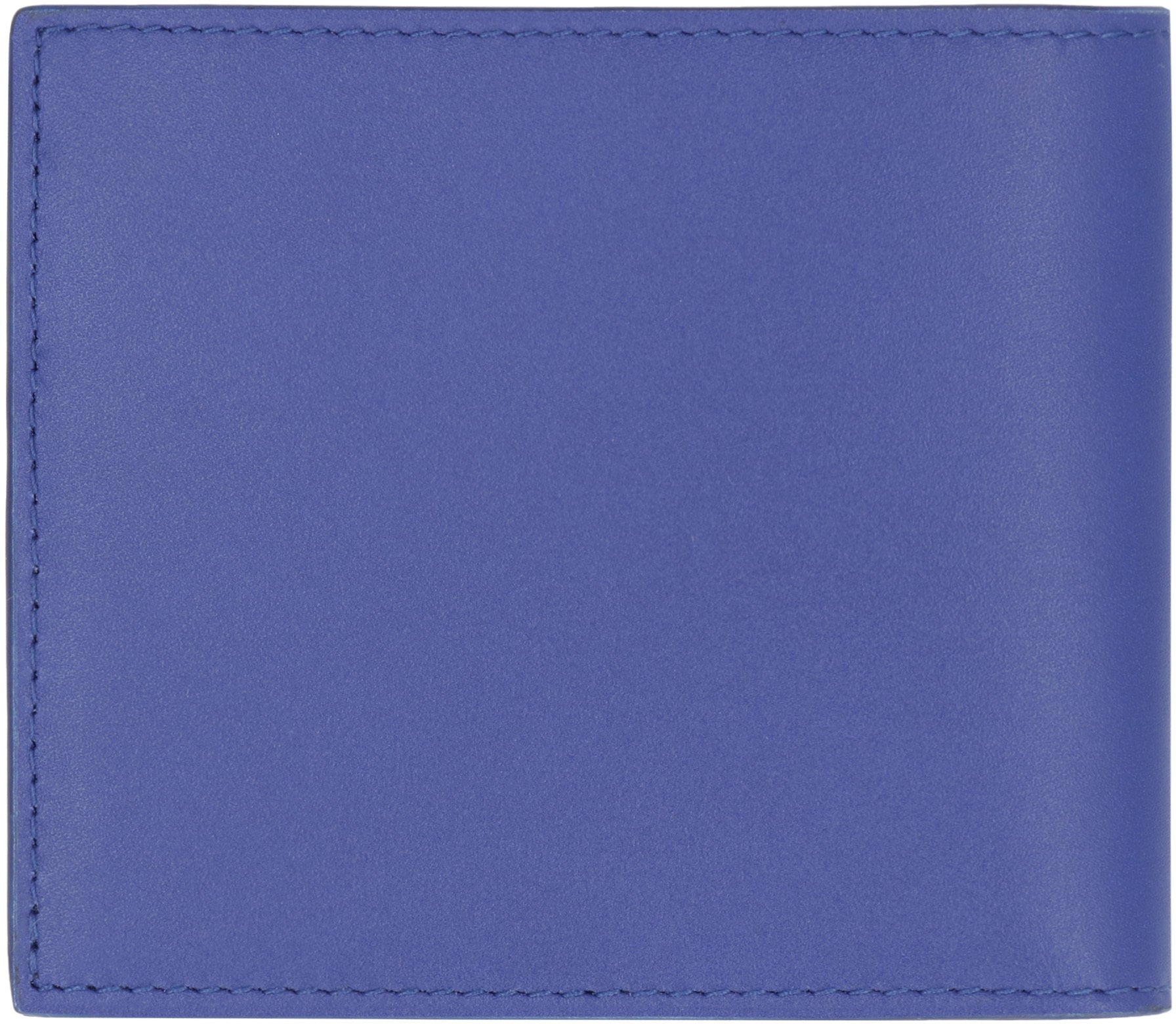 Leather flap-over wallet