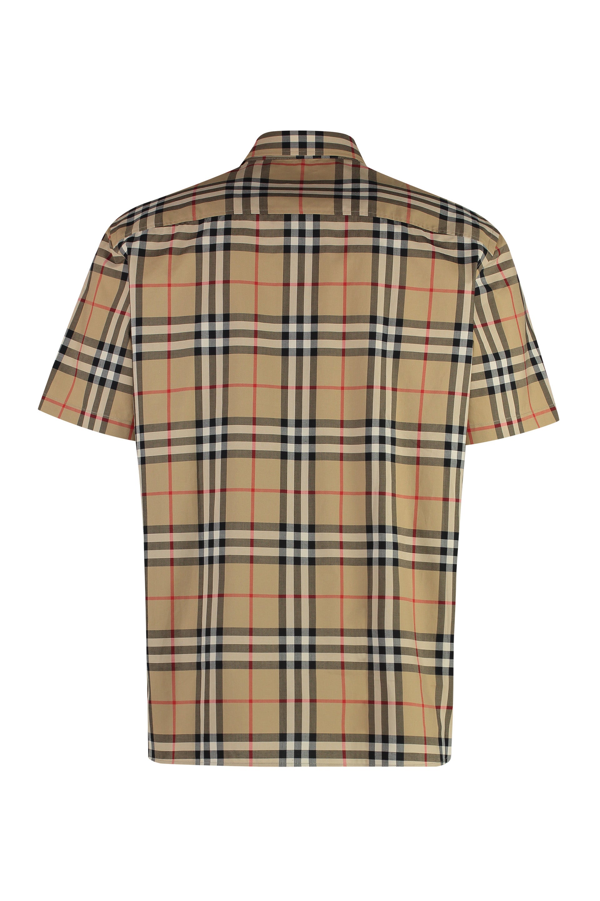 Checked cotton shirt