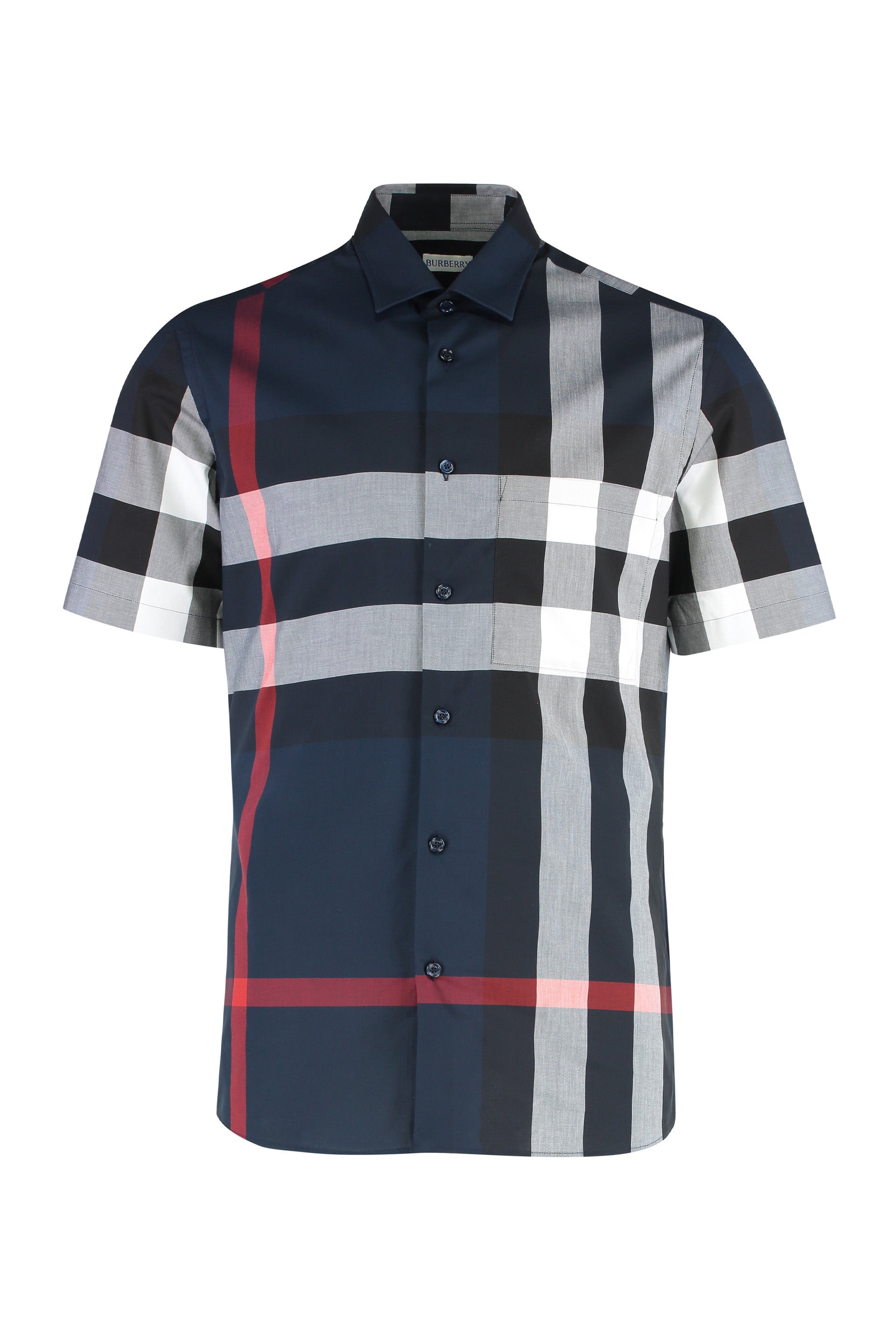 Checked cotton shirt