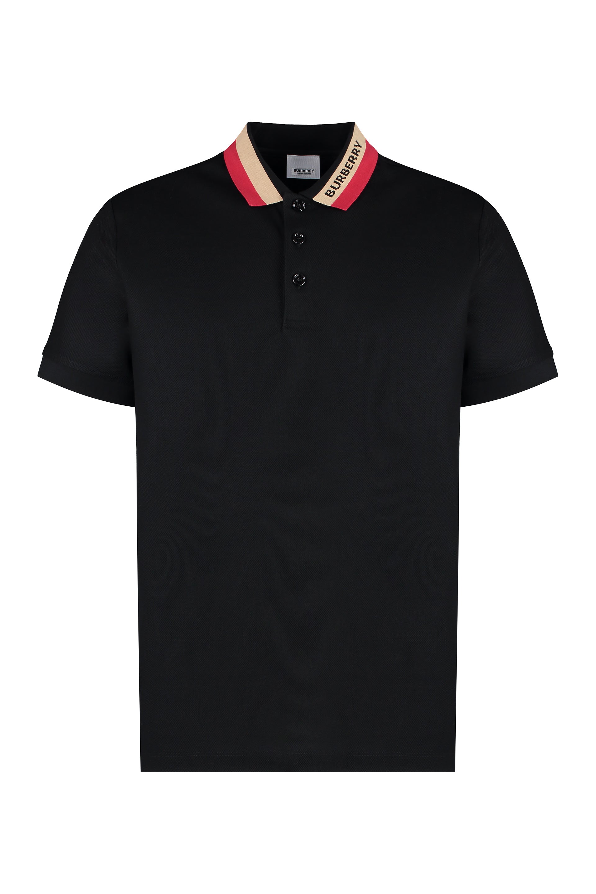 Cotton-piqué polo shirt