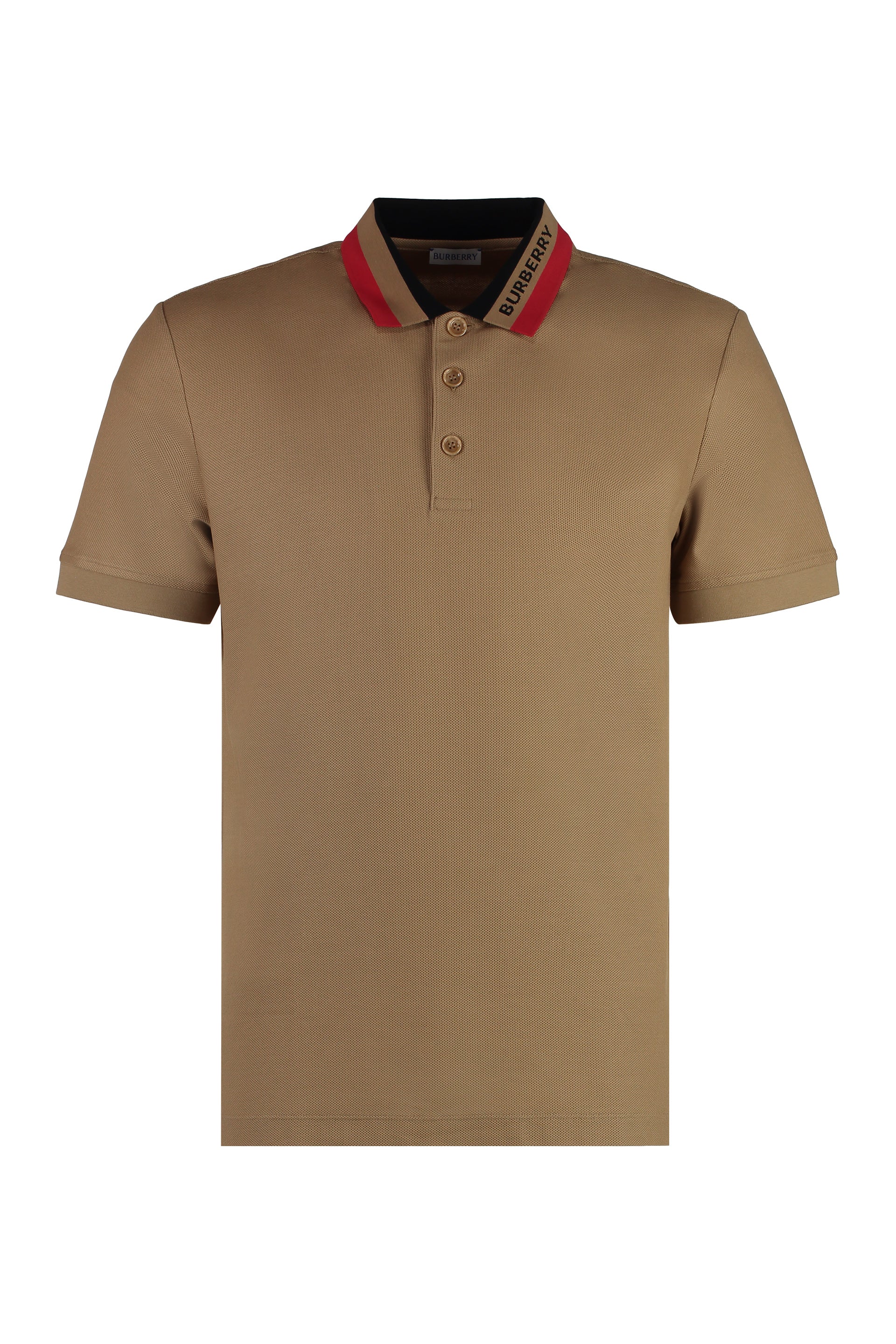 Cotton-piqué polo shirt