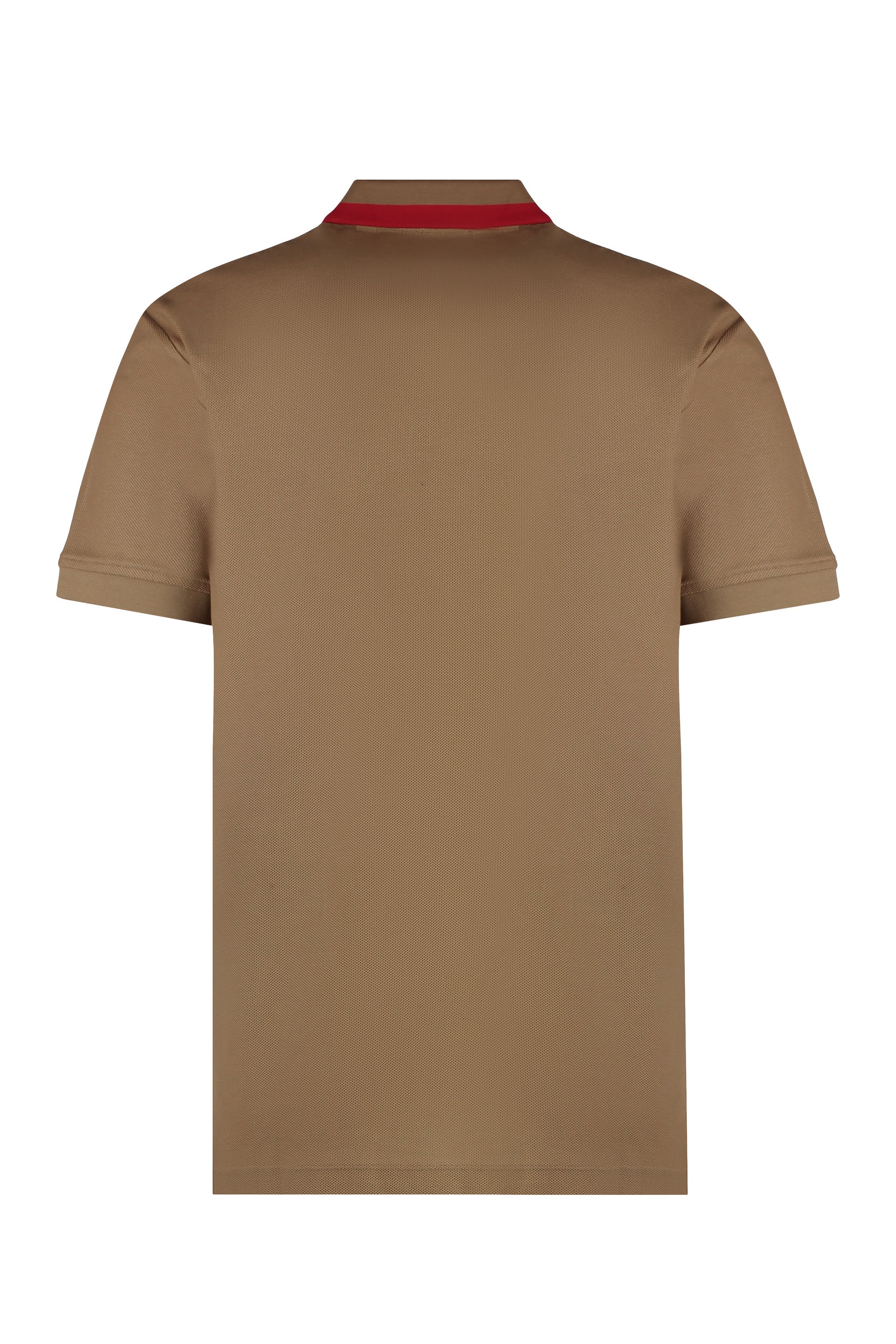 Cotton-piqué polo shirt