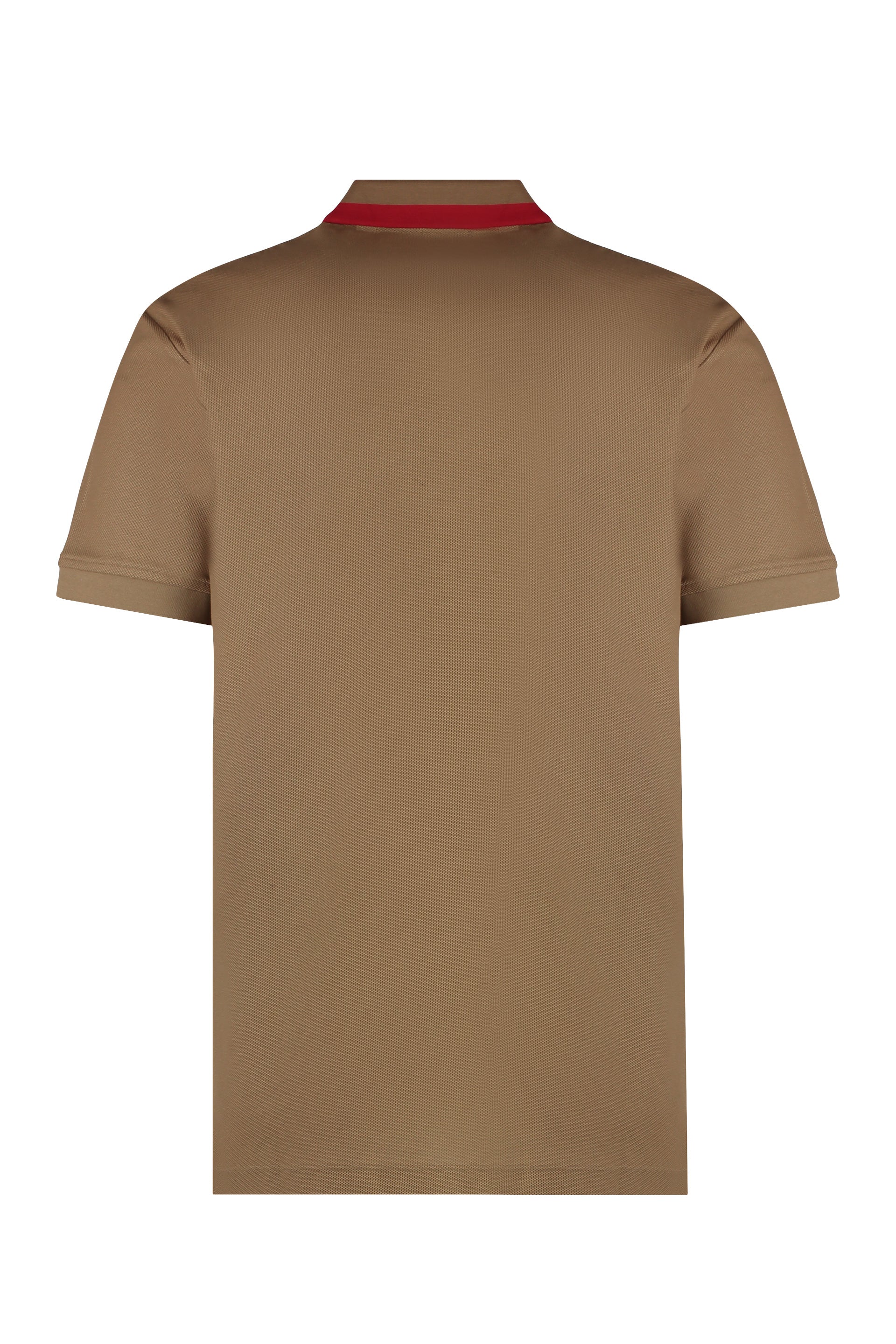 Cotton-piqué polo shirt