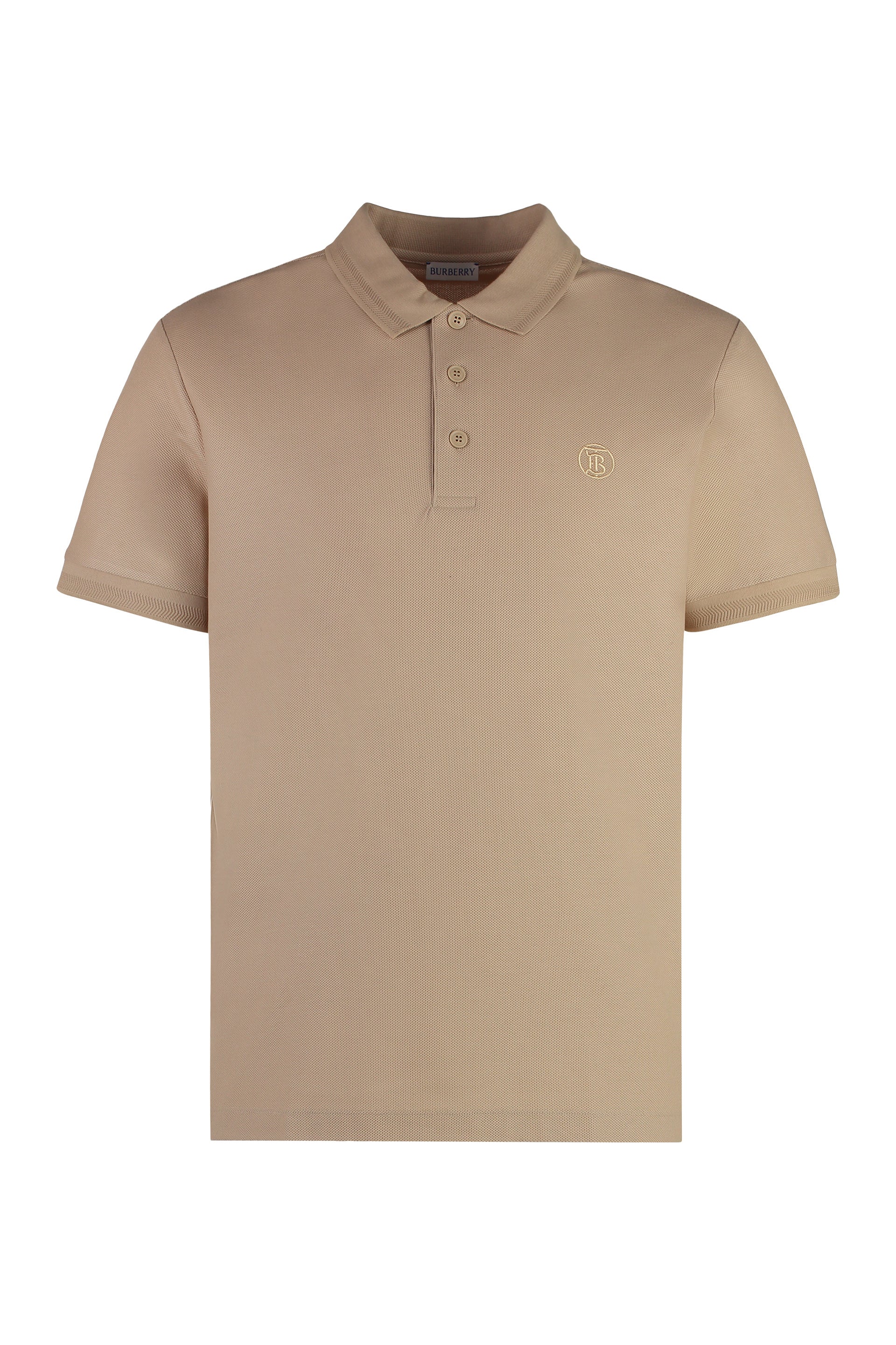 Cotton-piqué polo shirt