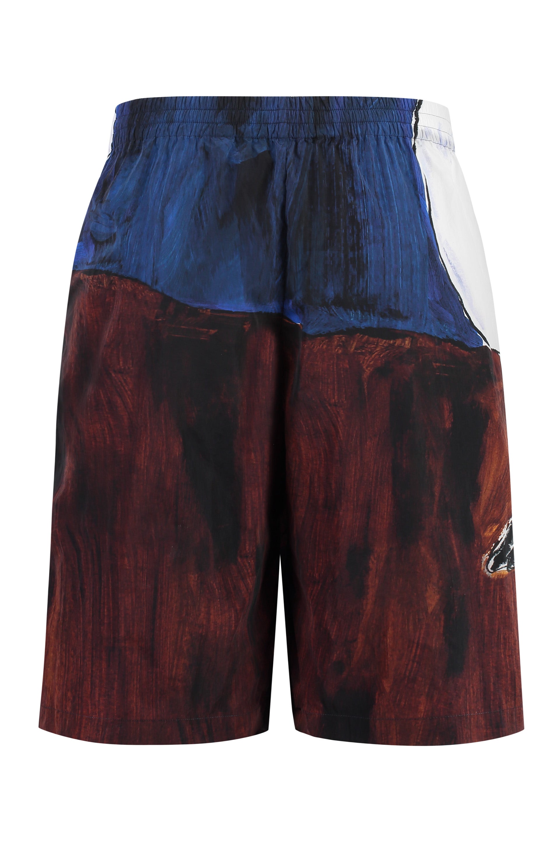 Printed bermuda shorts