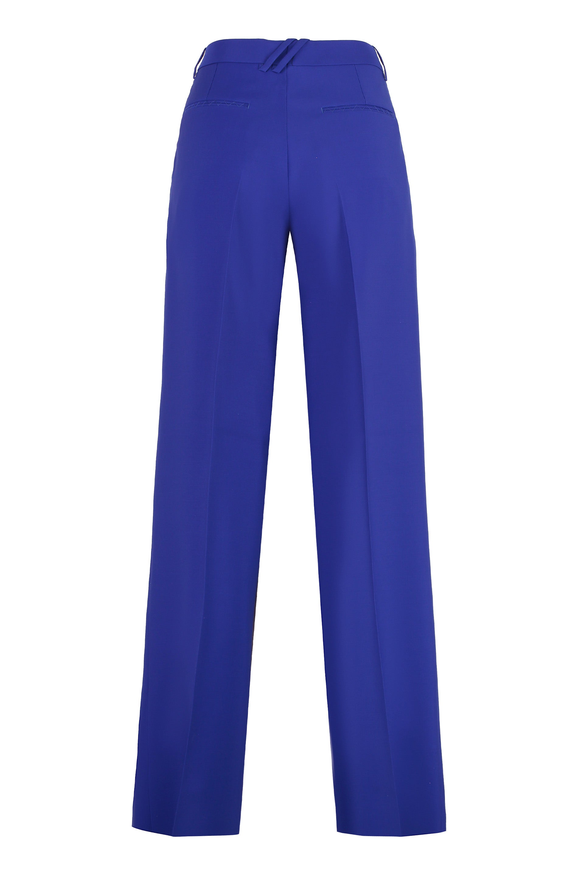 Virgin wool tailored trousers