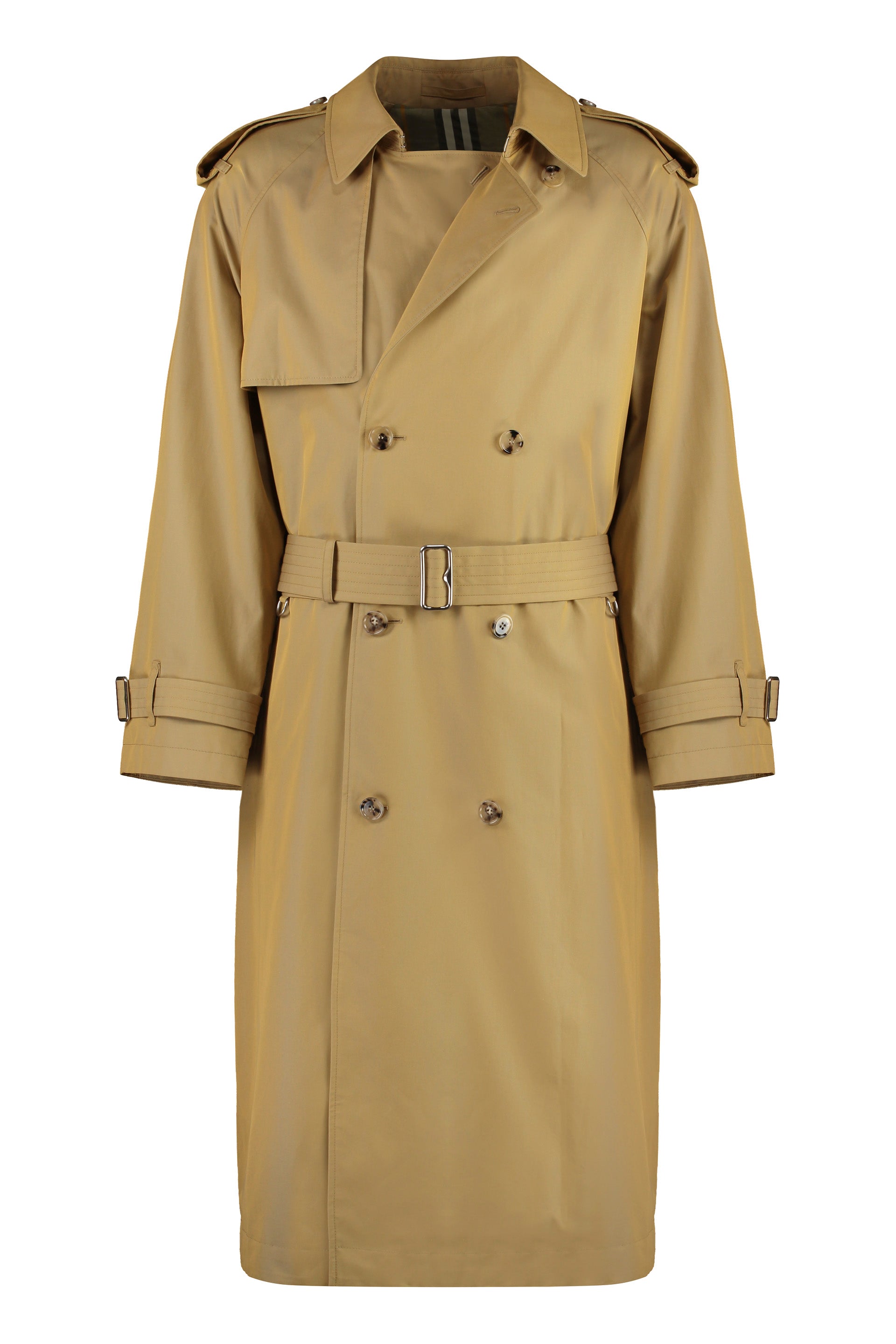 Gabardine trench coat