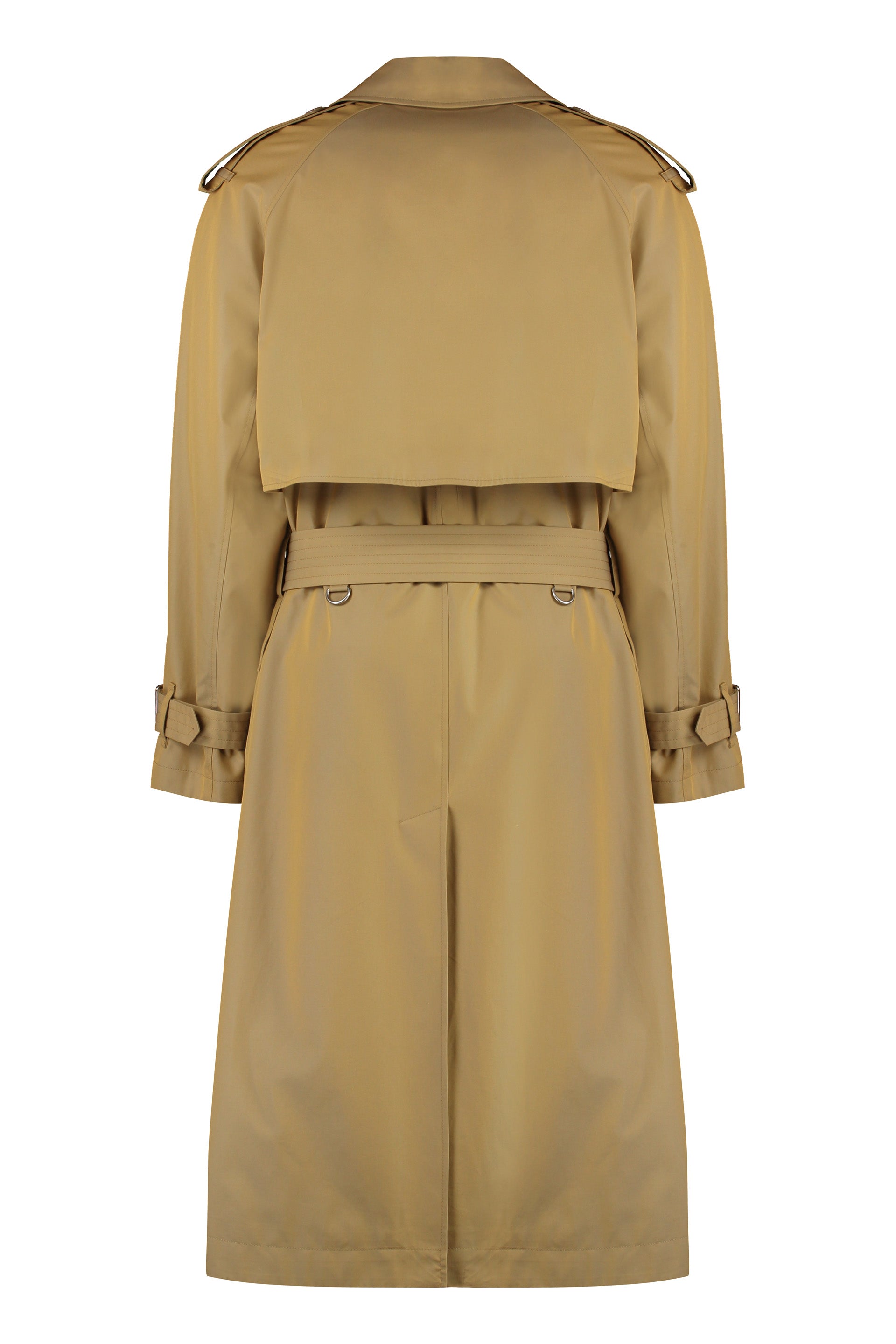 Gabardine trench coat