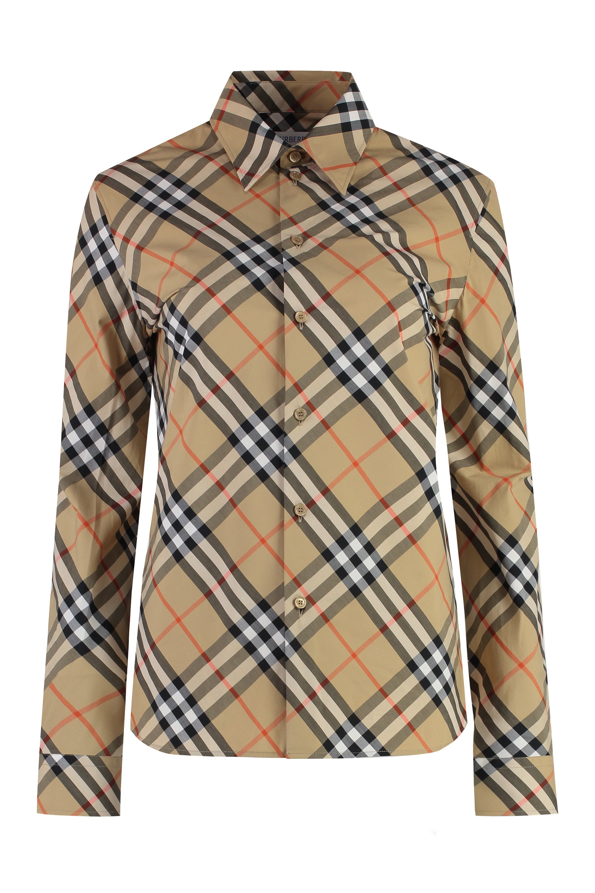 Checked cotton shirt