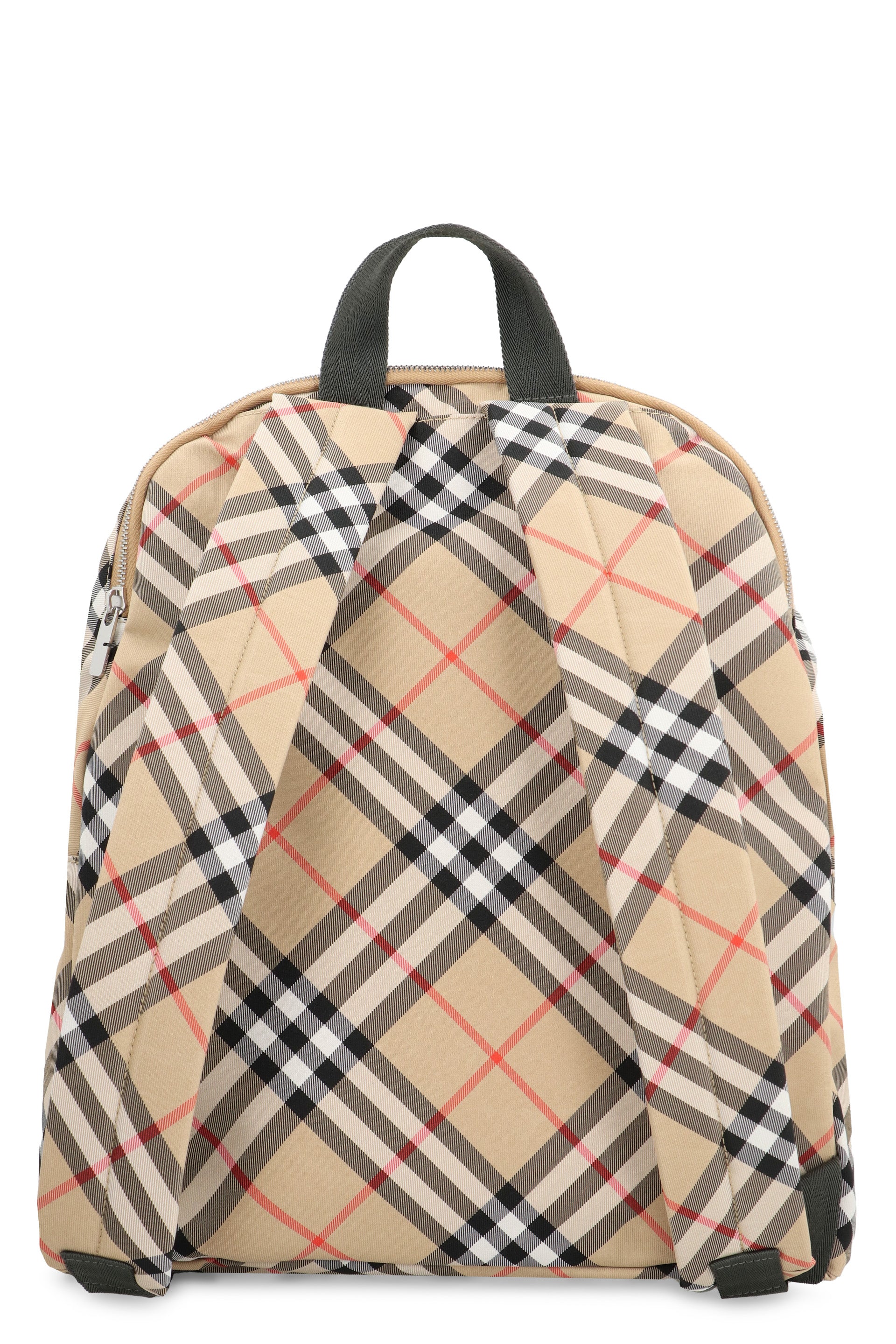 Printed nylon backpack