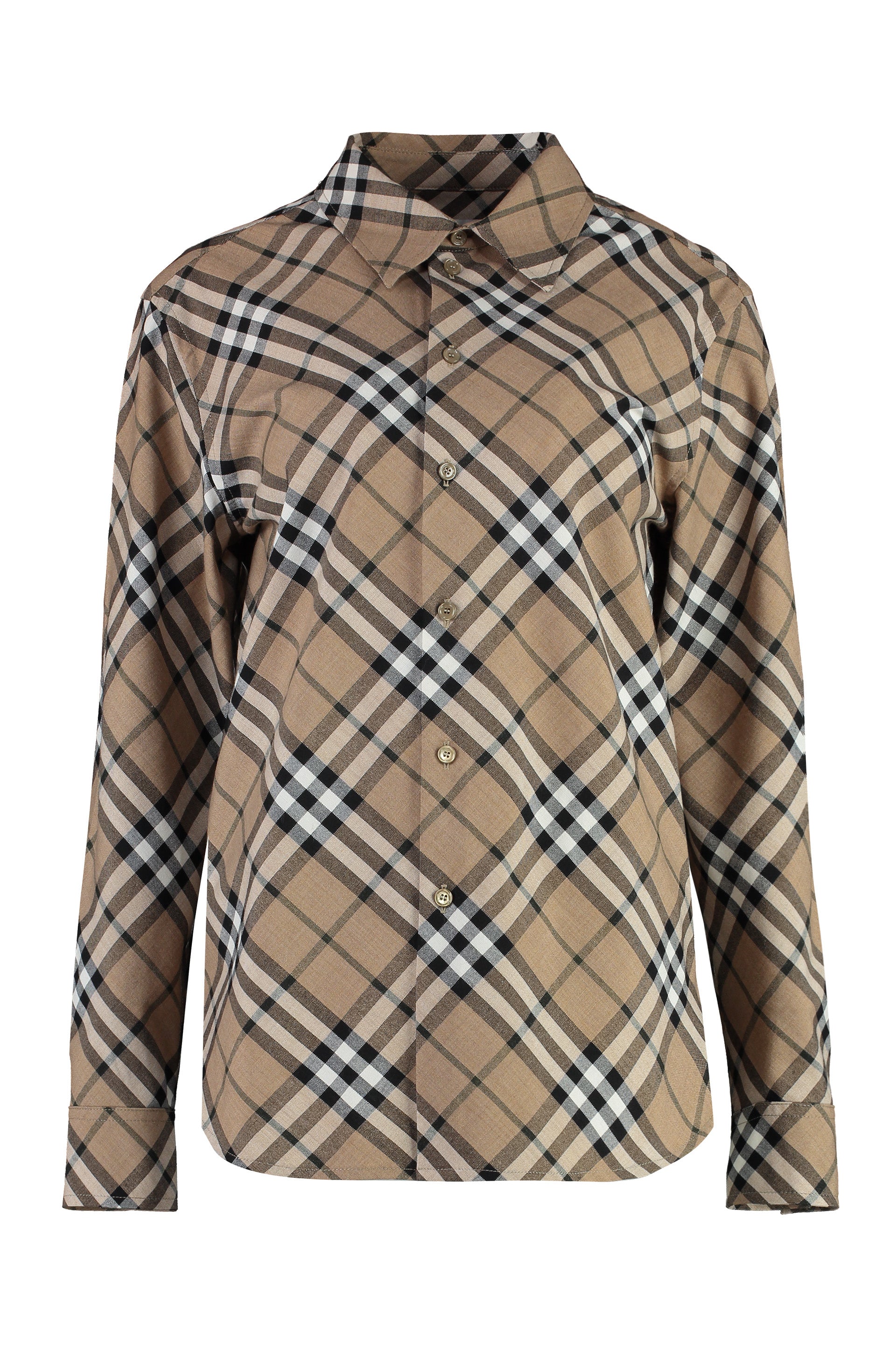 Checked cotton shirt