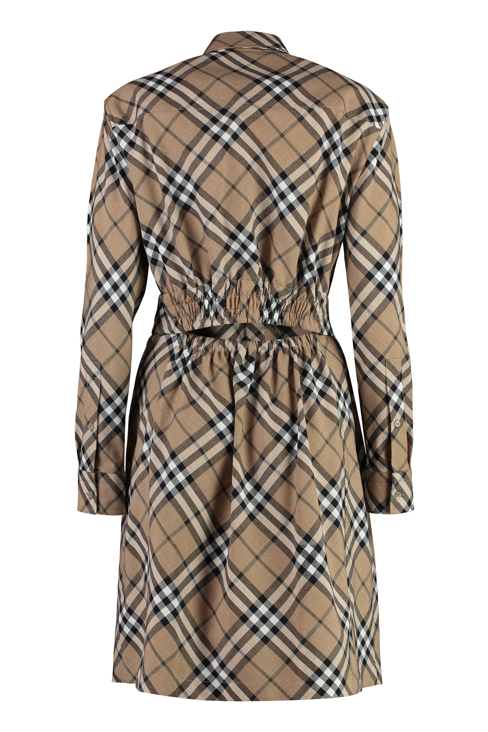 Belted shirtdress