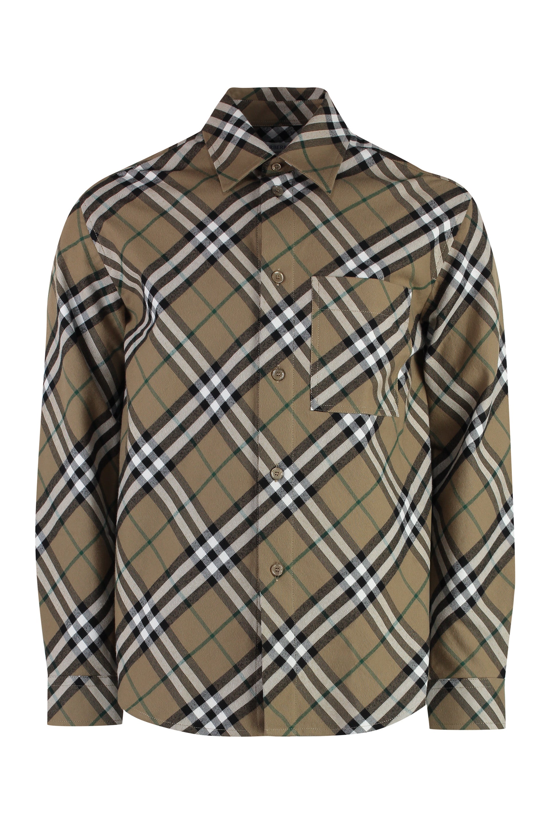 Checked cotton shirt