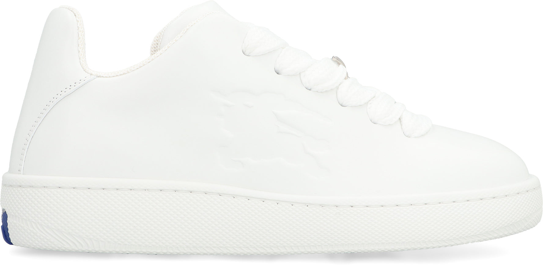 Box leather low-top sneakers