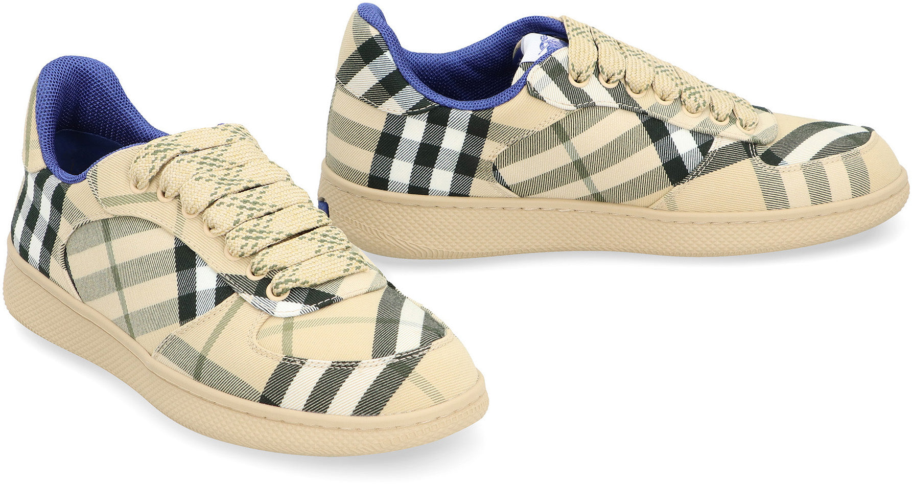 Terrace Checked motif sneakers