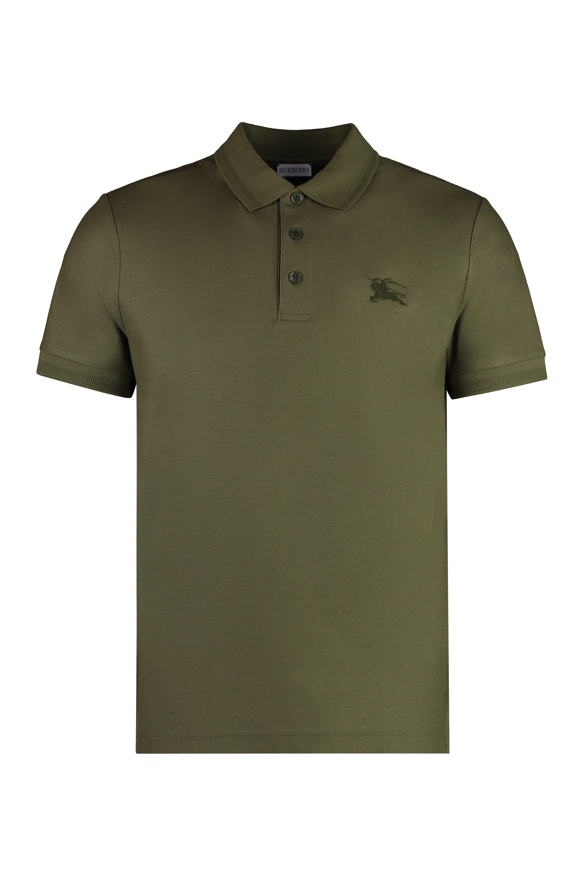 Cotton-piqué polo shirt