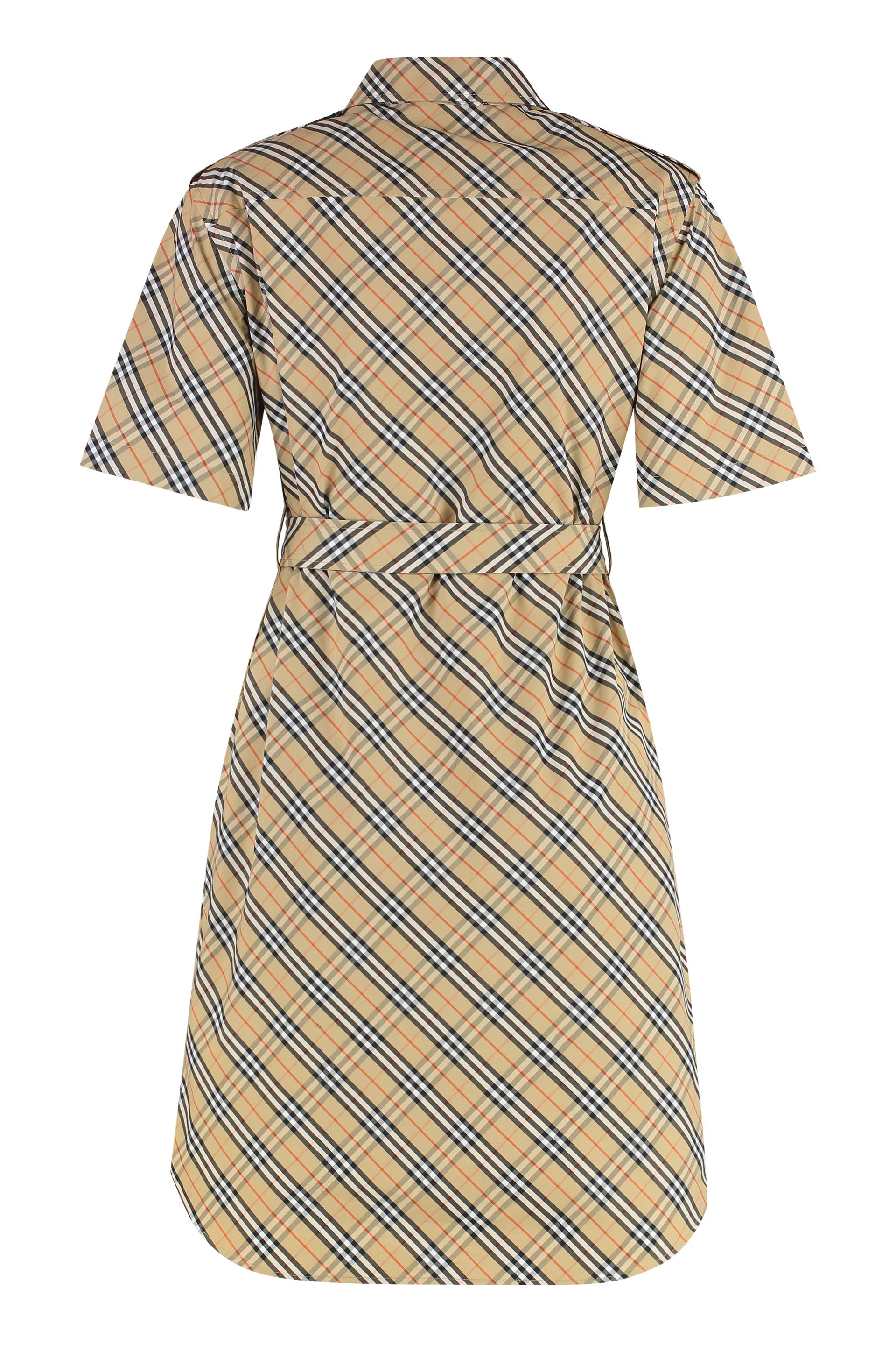 Cotton shirtdress