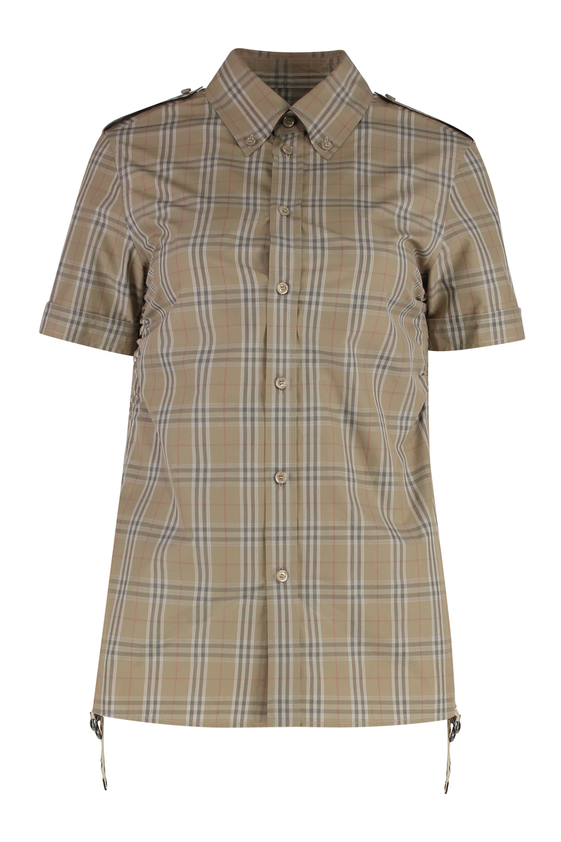 Checked cotton shirt