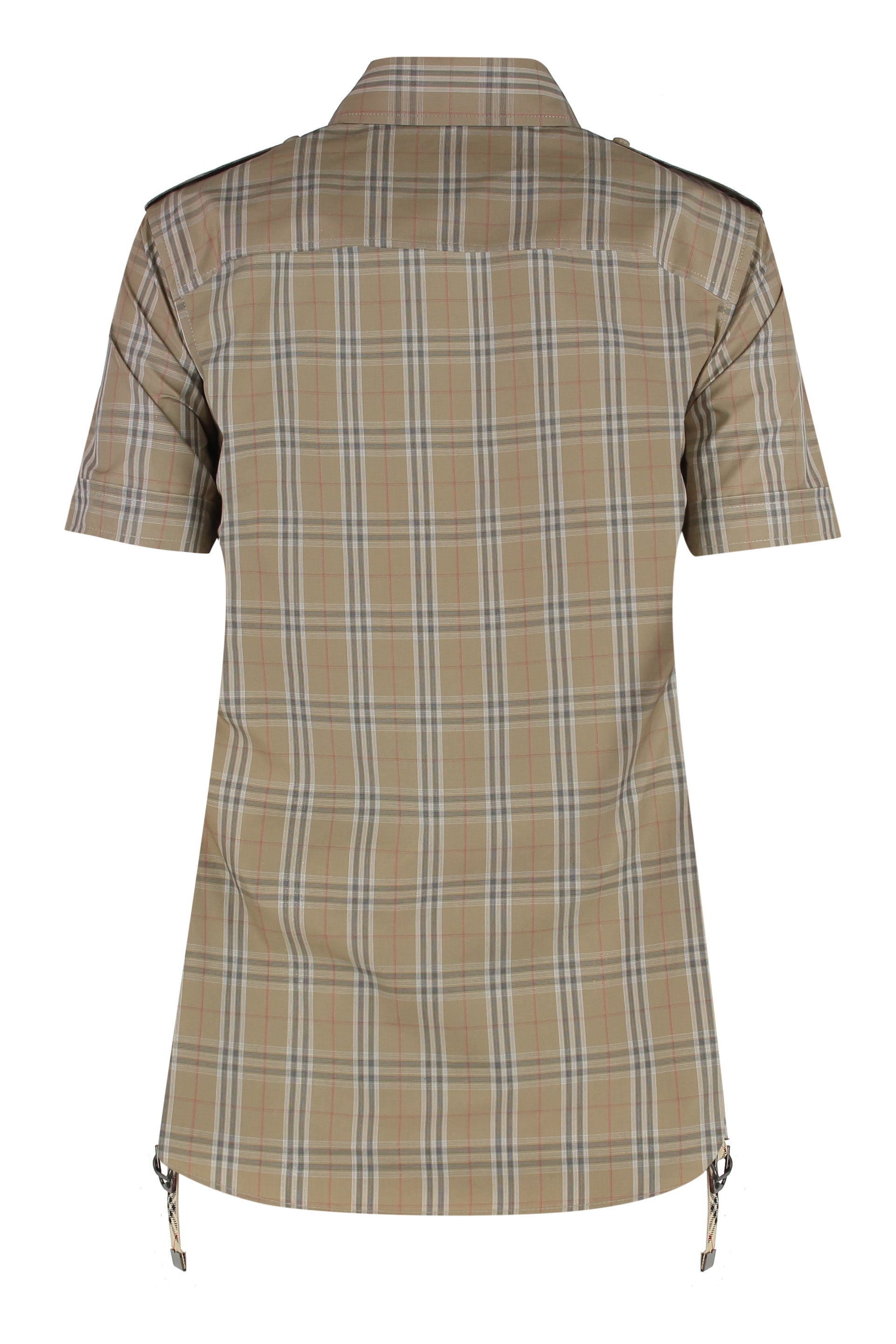 Checked cotton shirt