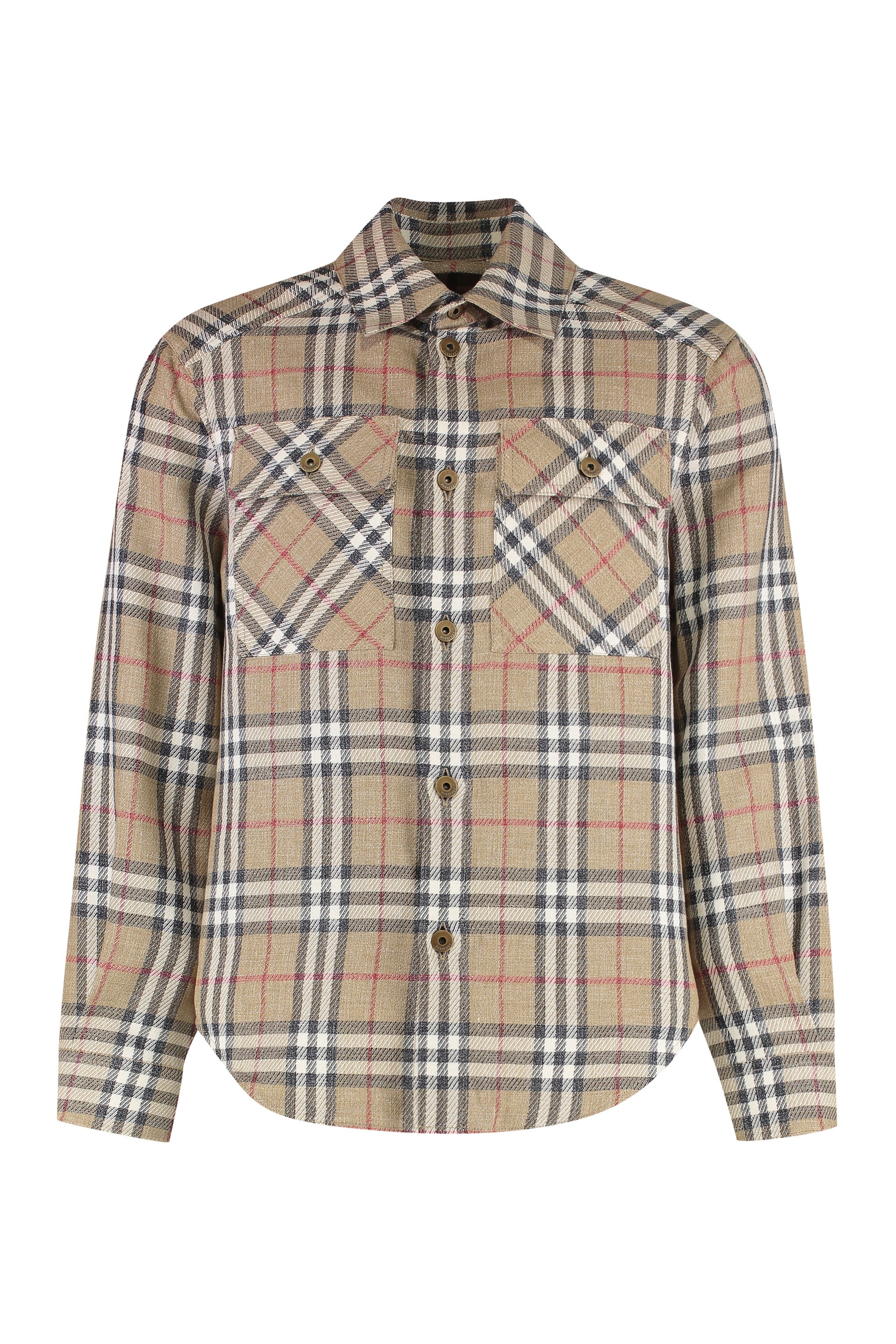 Checked cotton shirt