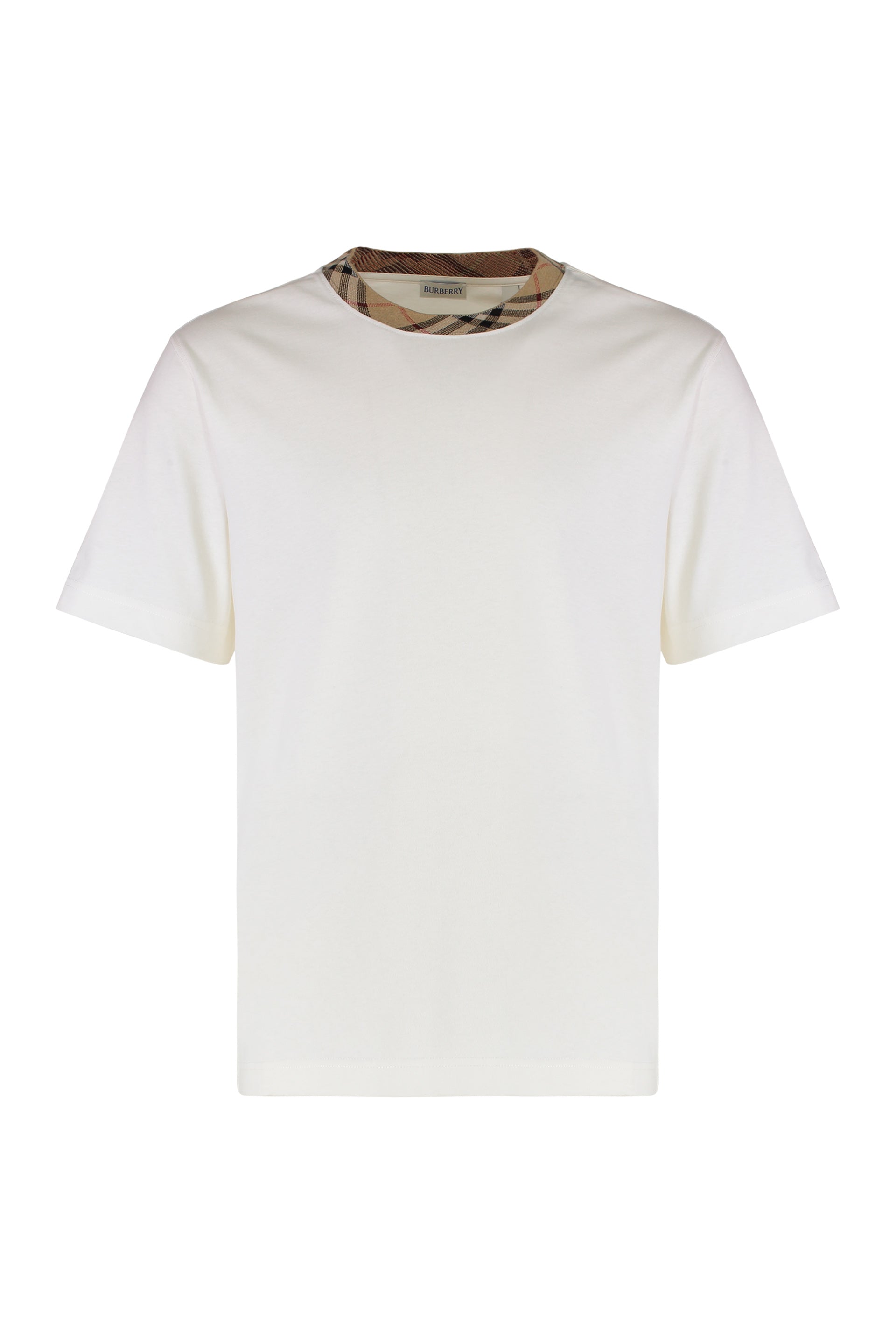 Cotton crew-neck T-shirt