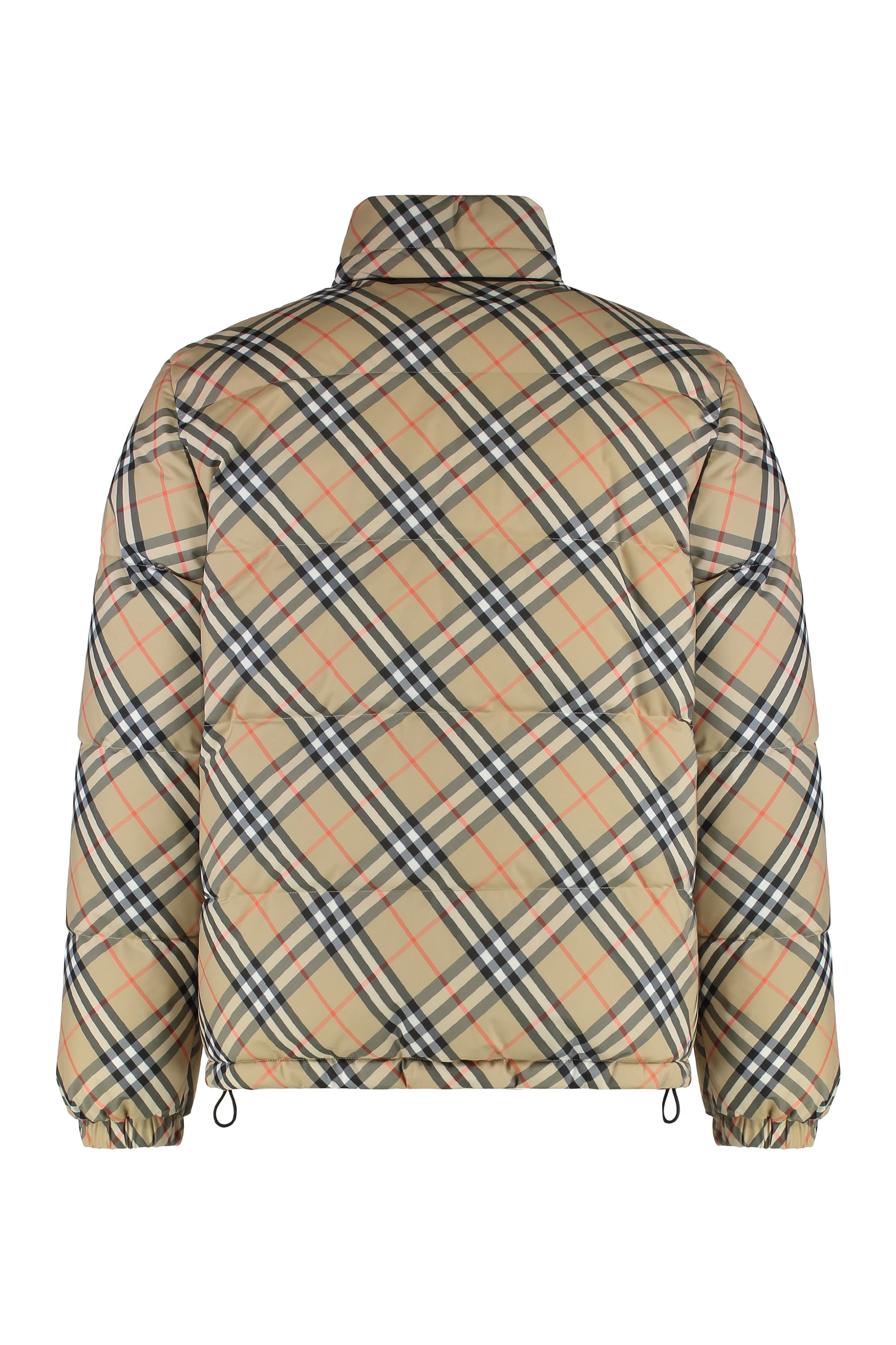 Reversible Snowdon Check down jacket