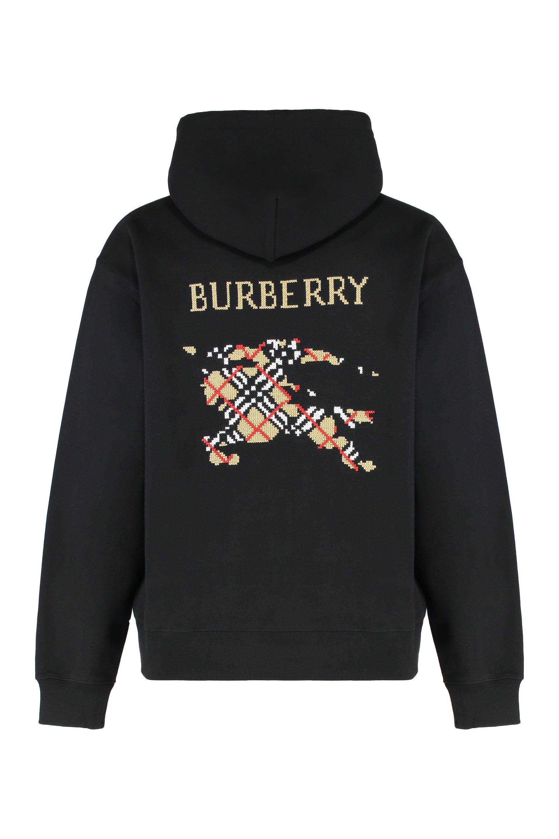Logo cotton hoodie