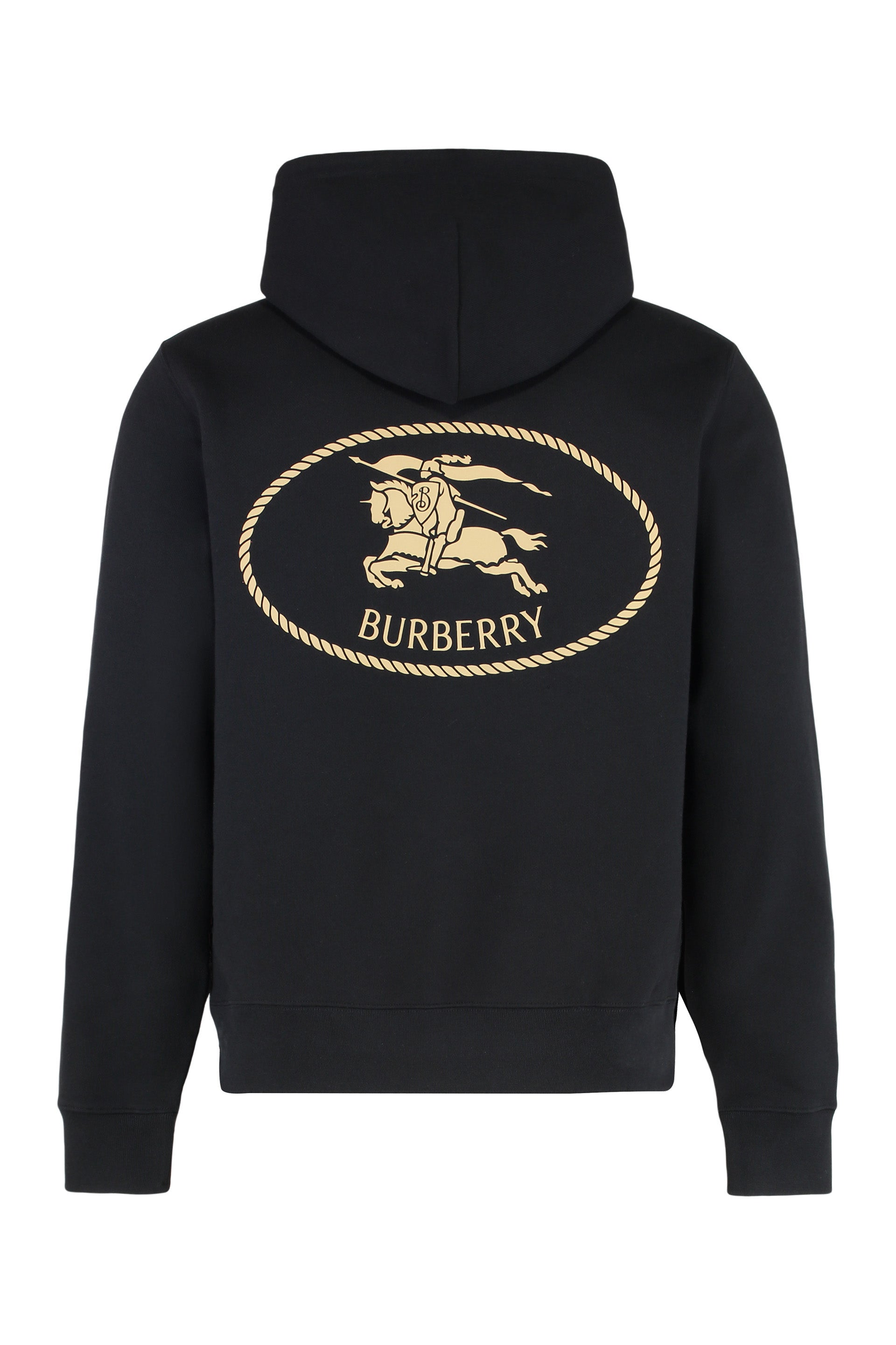 Logo cotton hoodie