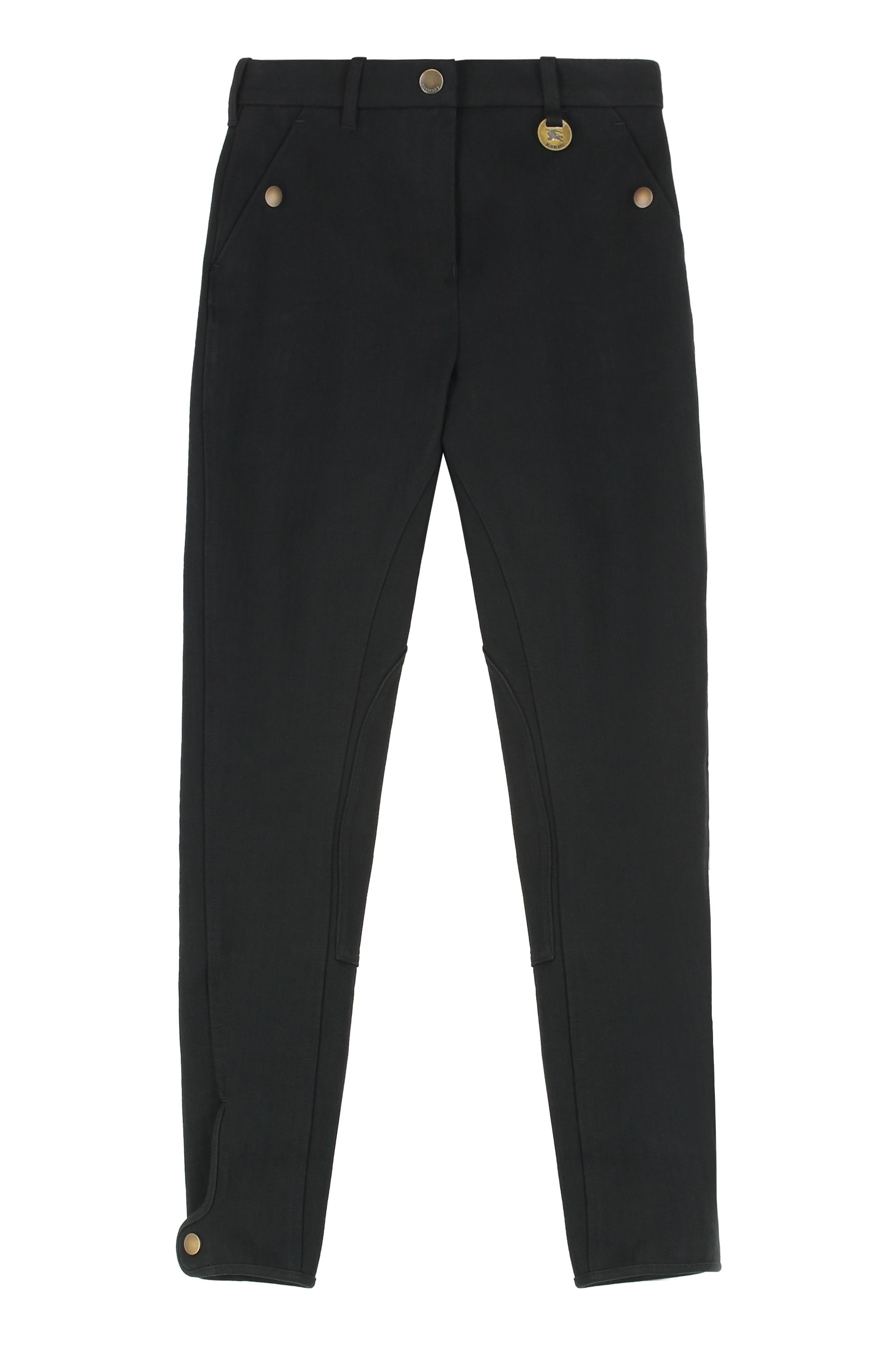 Jodhpur trousers in stretch cotton with a pinstripe pattern