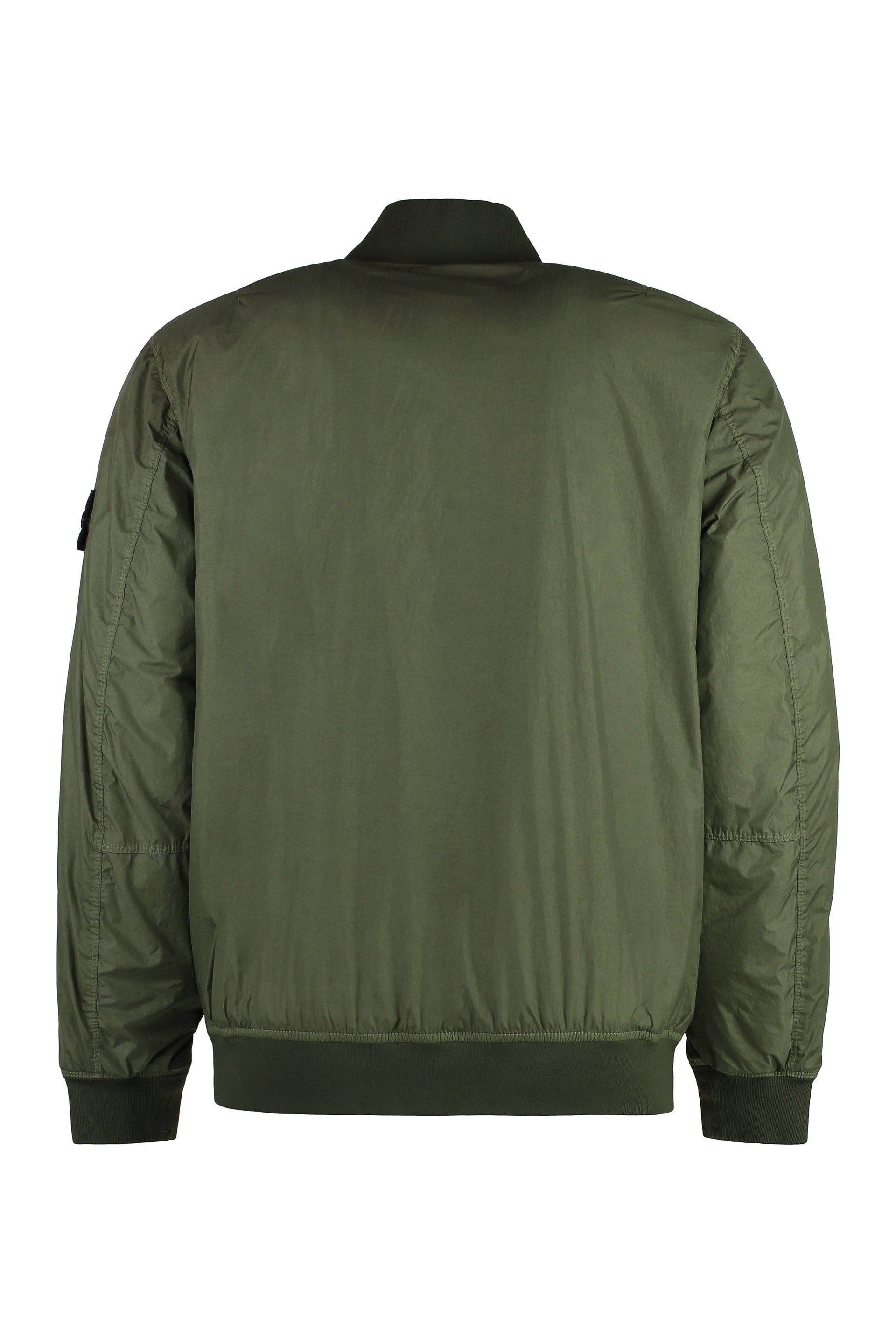 Bomber jacket in technical fabric