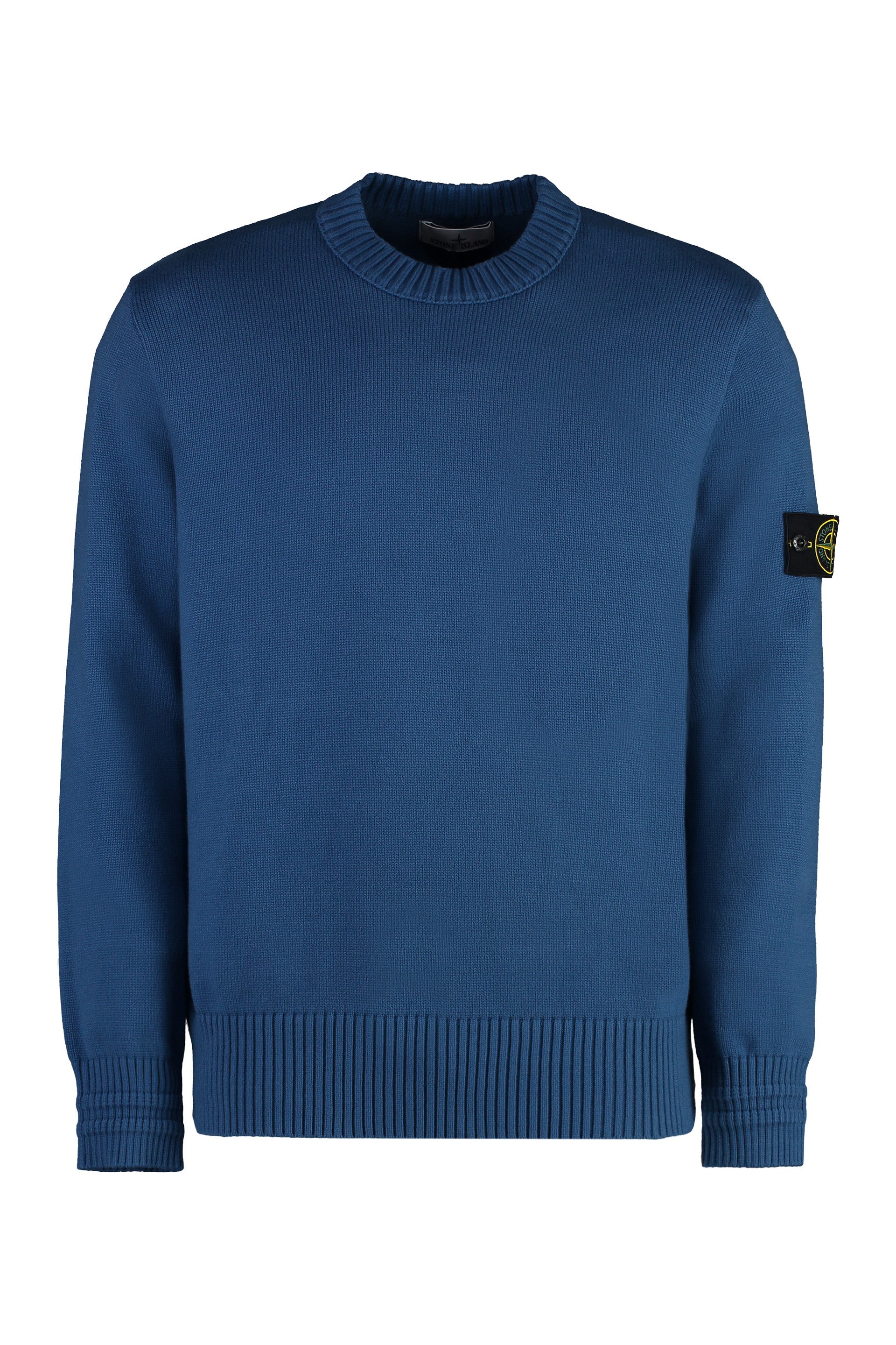 Cotton crew-neck sweater
