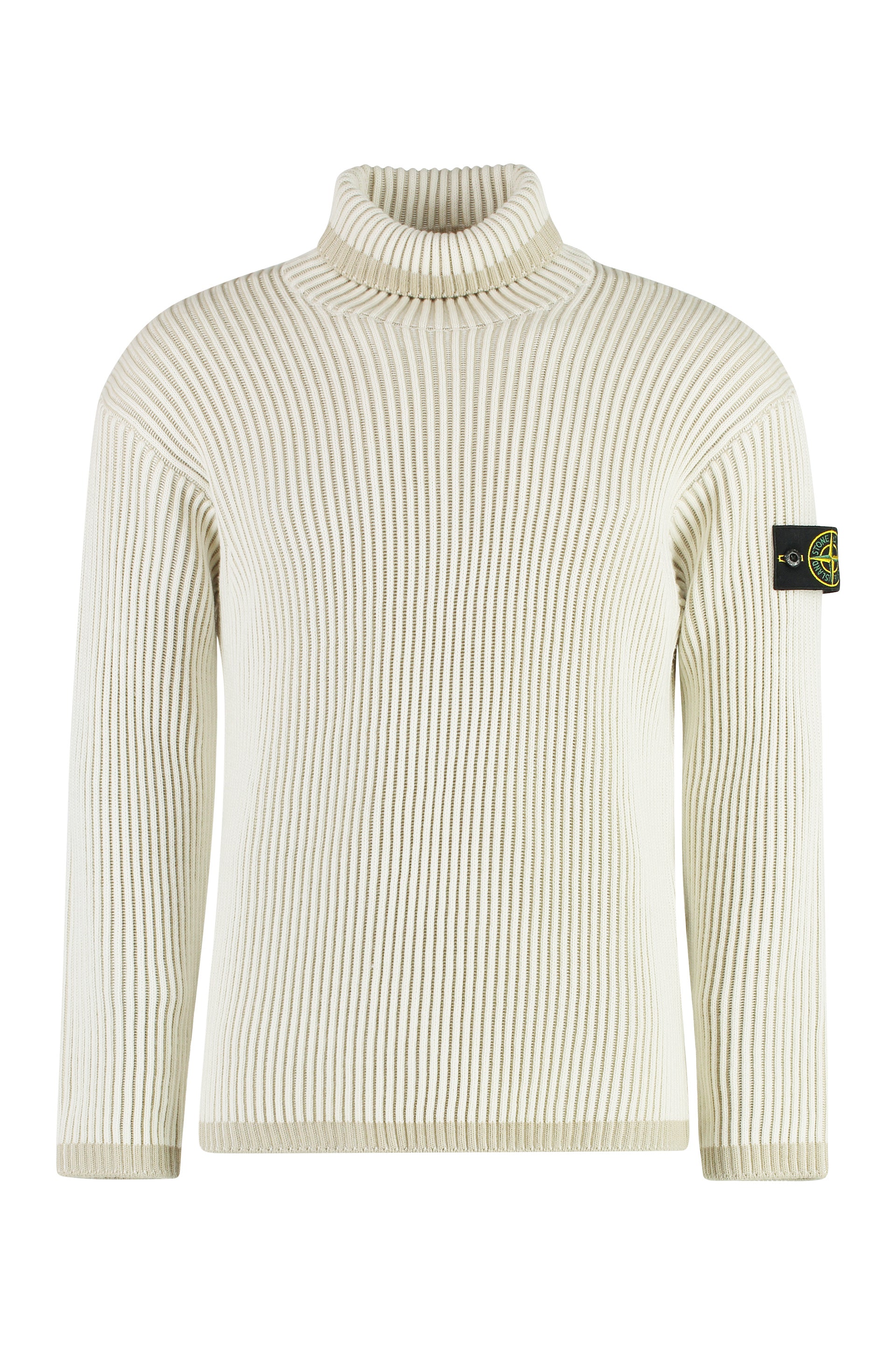 Virgin wool turtleneck sweater