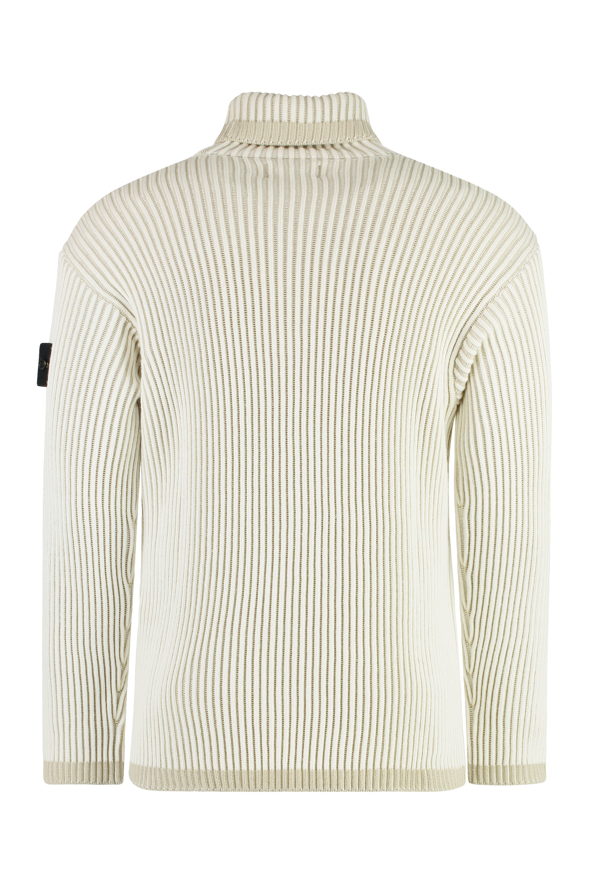 Virgin wool turtleneck sweater