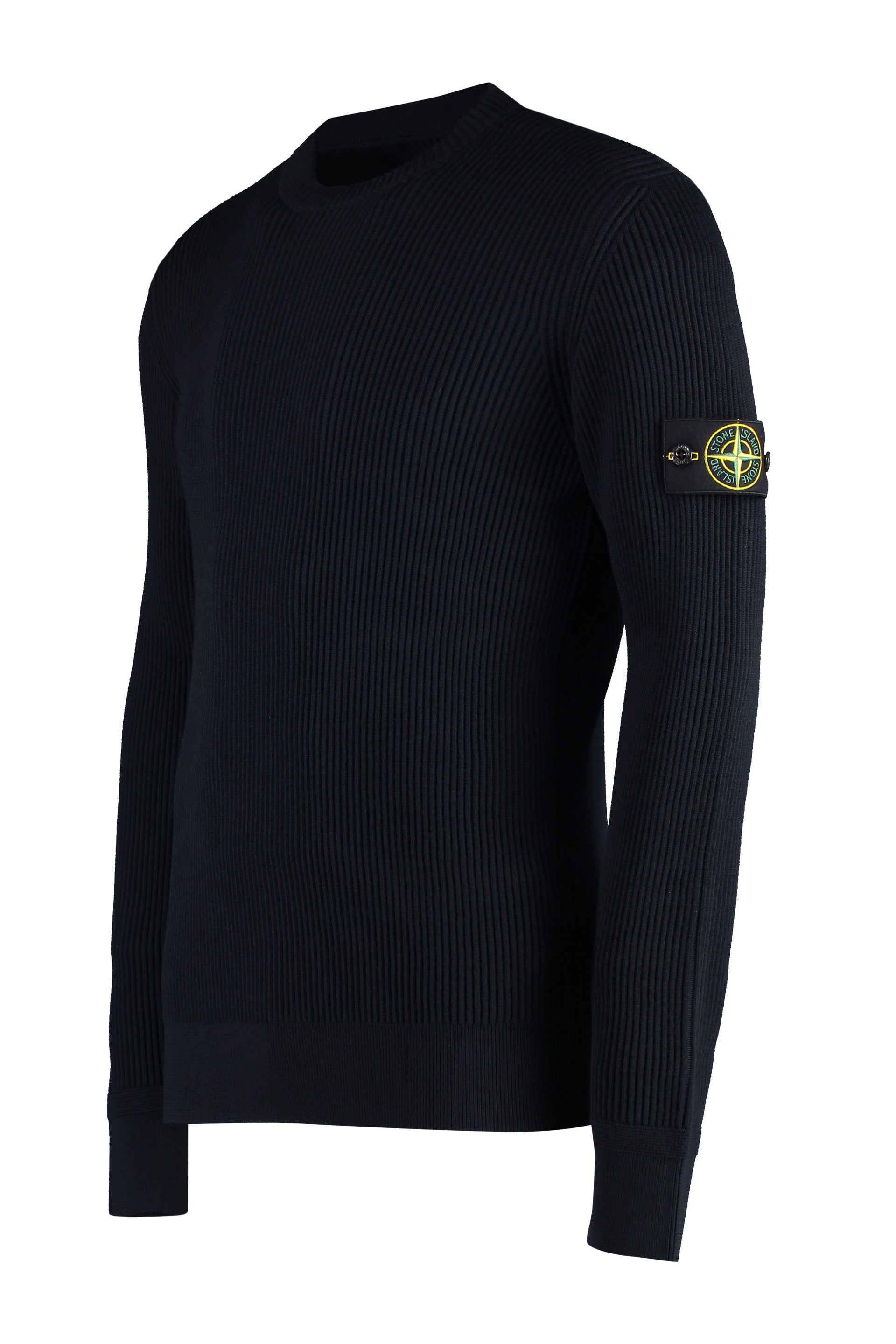 virgin wool crew-neck sweater