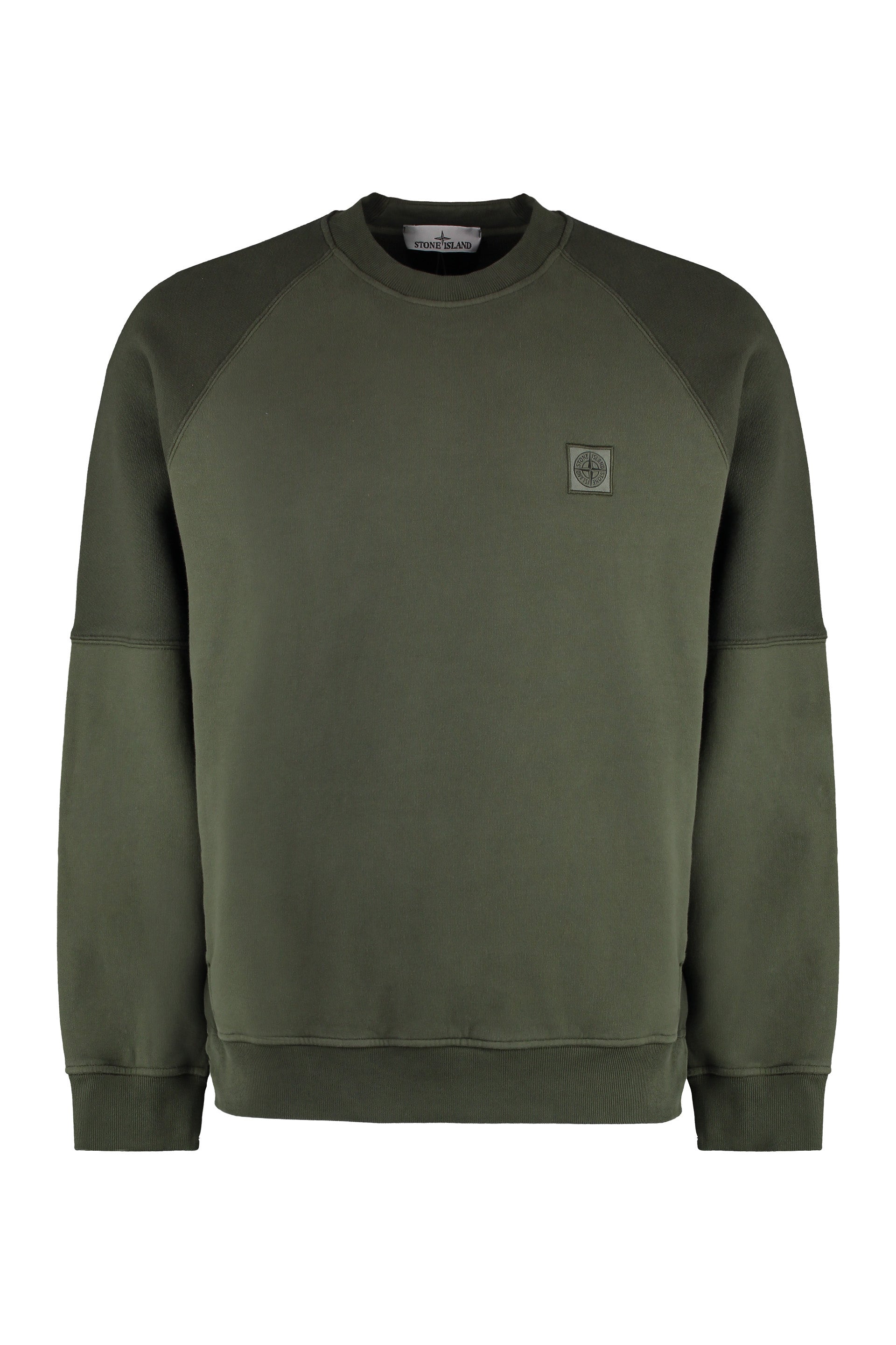 Cotton crew-neck sweatshirt
